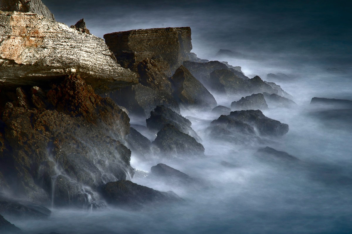 Image of Papermoon Fototapete "Neblige Bucht"