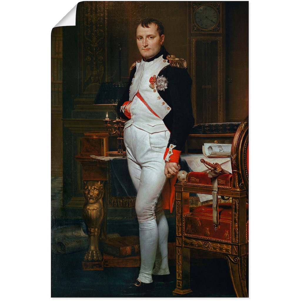 Artland Kunstdruck »Napoleon I. Bonaparte. 1812«, Menschen, (1 St.)
