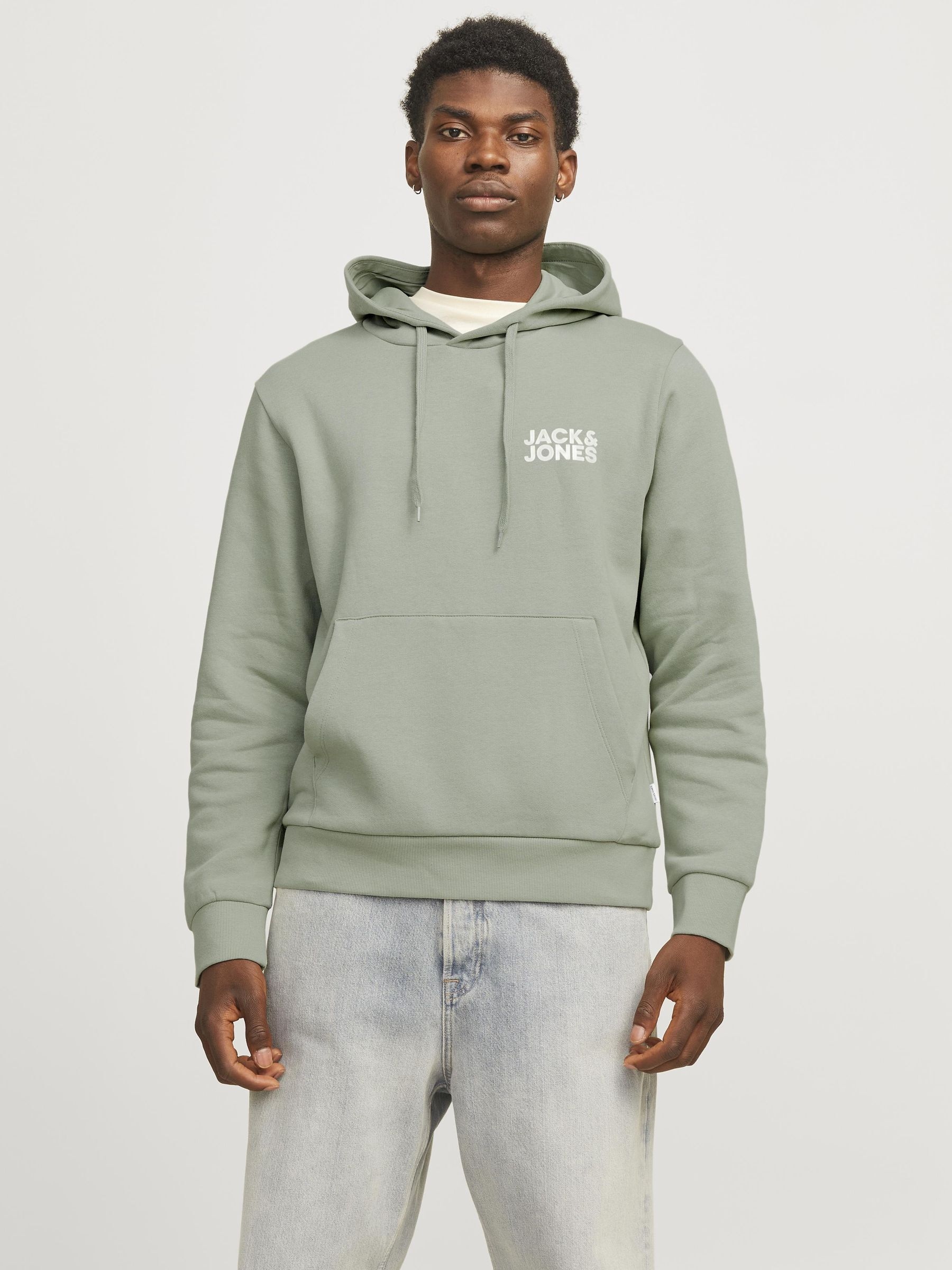 Jack & Jones Kapuzensweatshirt »JJECORP LOGO SWEAT HOOD NOOS«, mit Logo Print