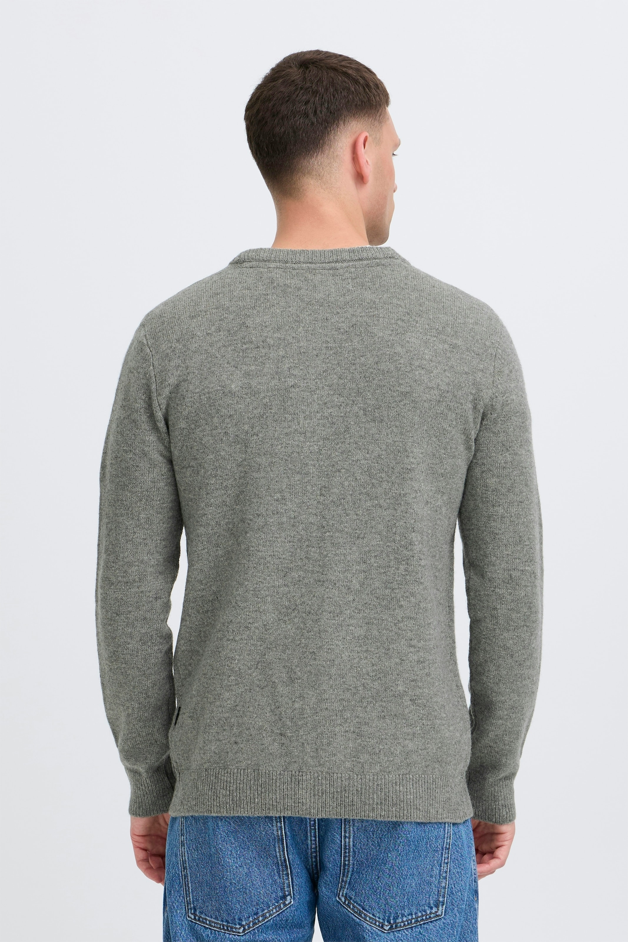 Blend Strickjacke »BHBRANKO CARDIGAN KNIT« mit Knopfleiste, aus Wollmischung, Regular Fit, hüftbedeckende Länge
