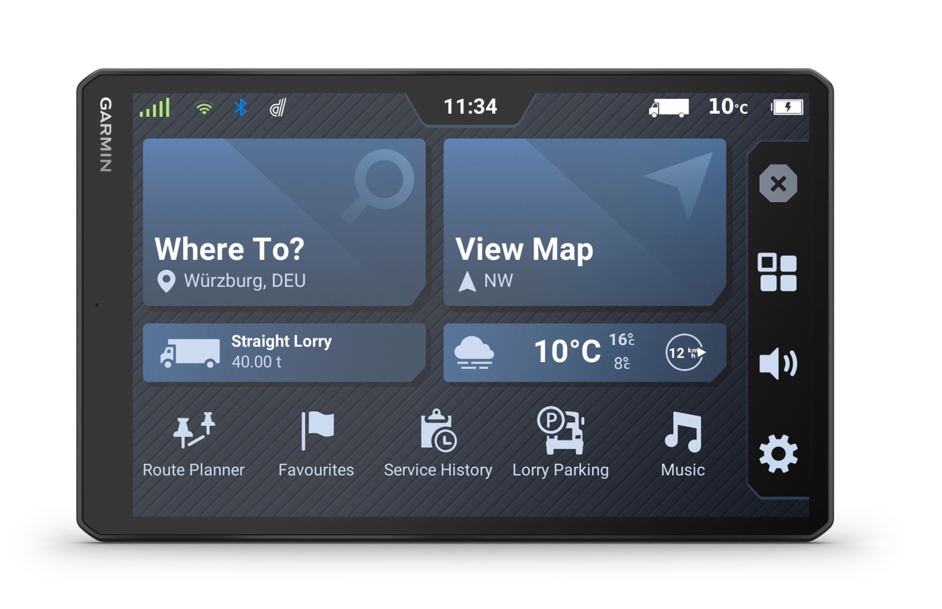 Garmin Appareil de navigation pour camion »dezl LGV1020« ( Karten-Updates)