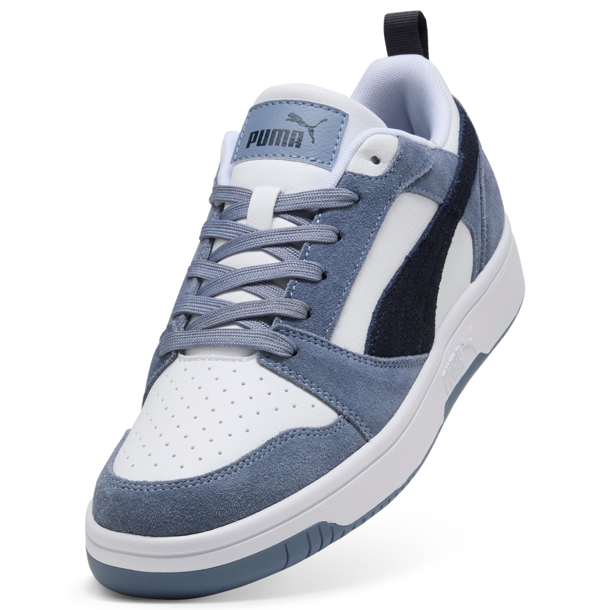 PUMA Sneakers »REBOUND V6 LOW SD«  mit Leder-Obermaterial, mit SOFTFOAM+ Einlegesohle, sportlicher Stil
