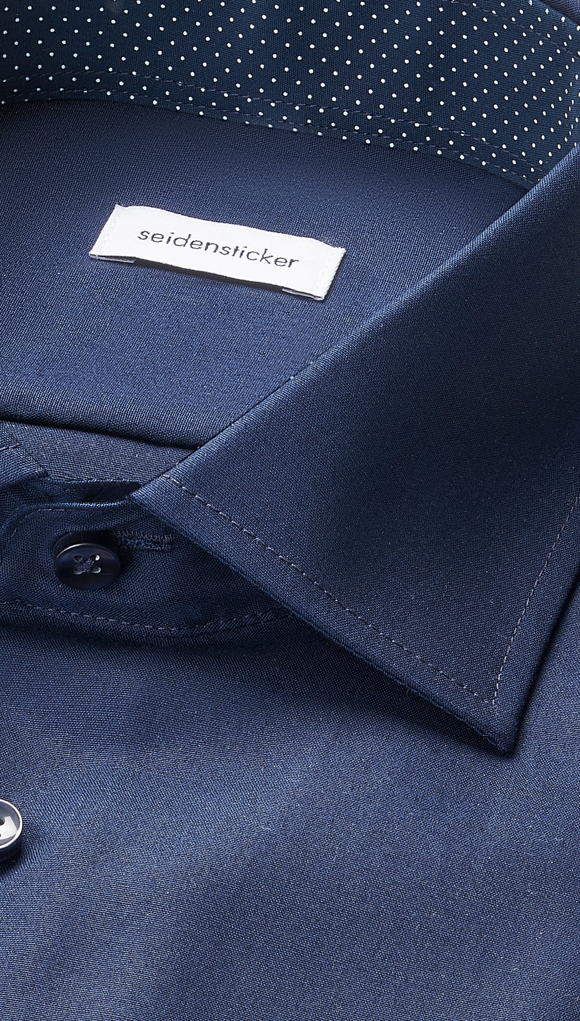 seidensticker Chemise d'affaires »Schwarze Rose« Regular 1/1 Kentkragen Uni