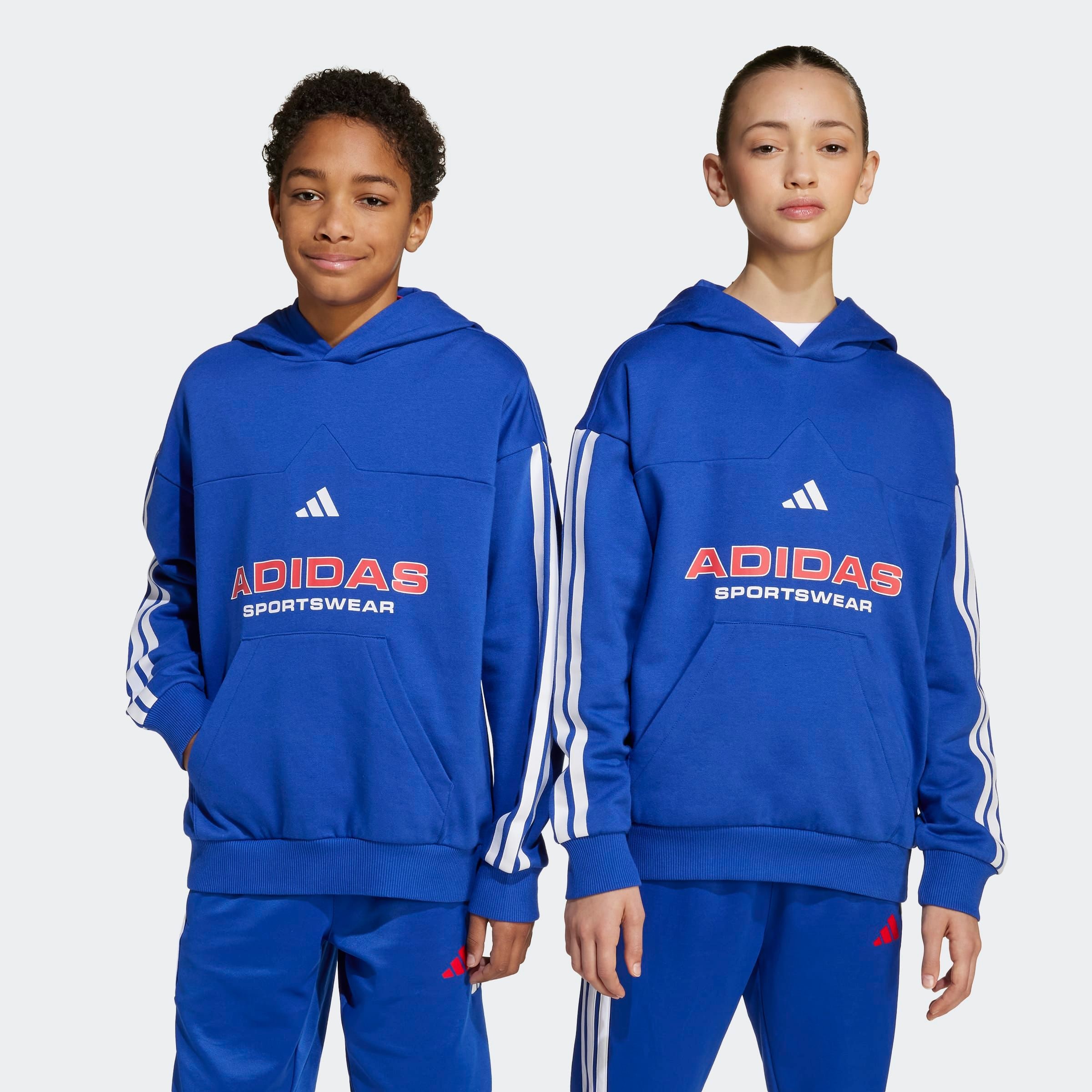 Image of adidas Sportswear Kapuzensweatshirt "HOUSE OF TIRO FLEECE KIDS HOODIE"
