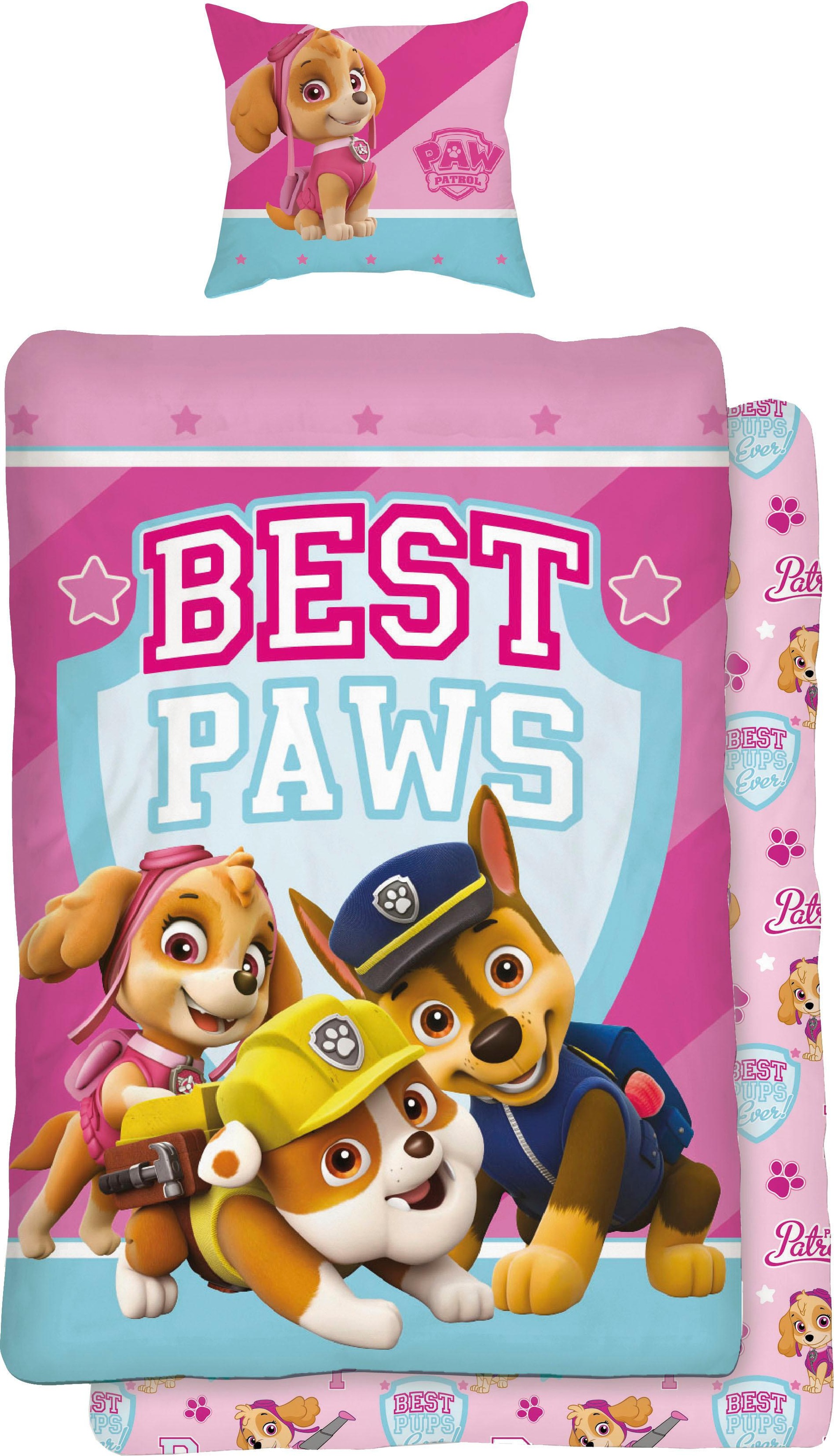 PAW PATROL Jugendbettwäsche »Best Paws«, mit Hunden kaufen