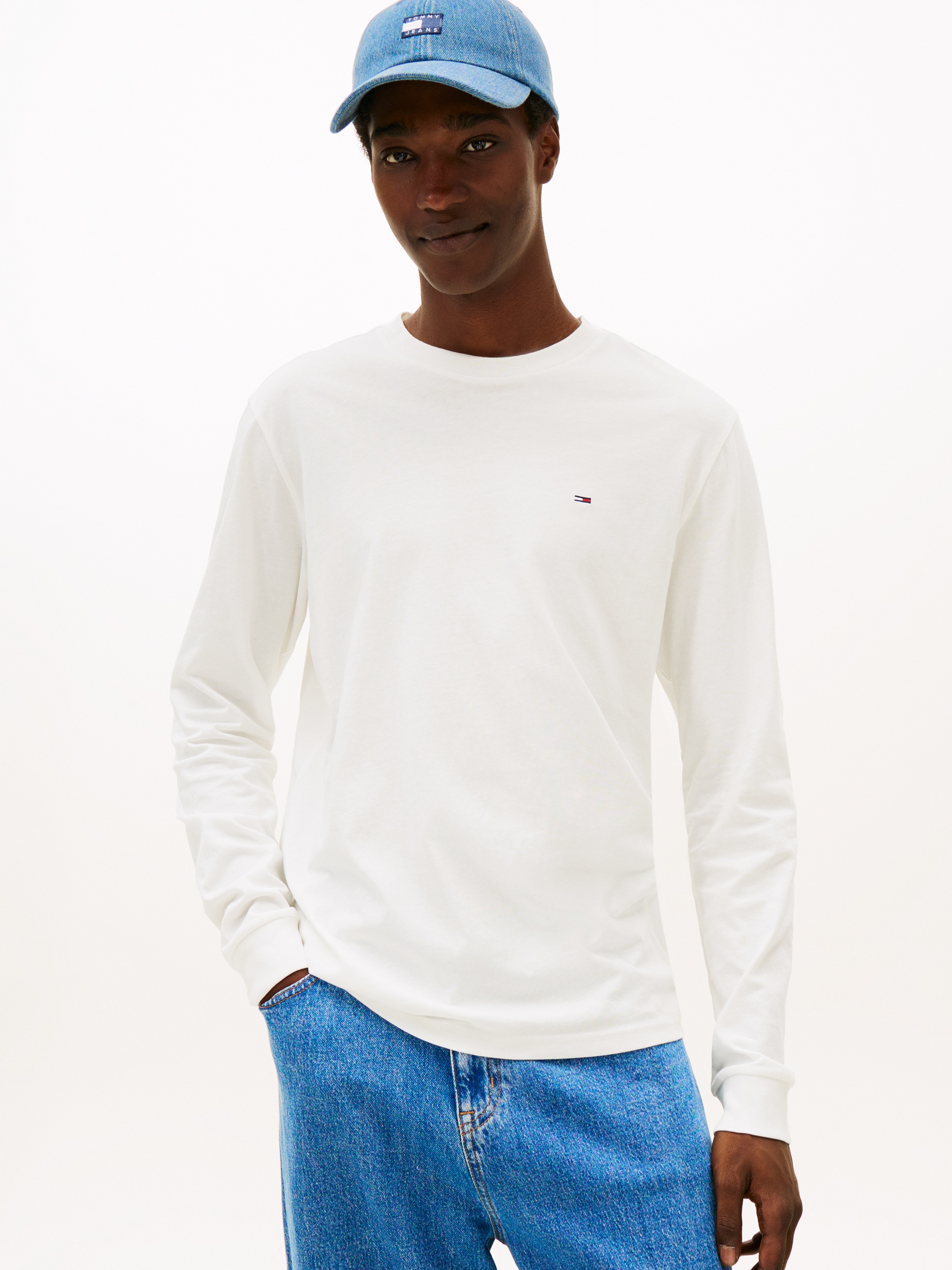 Tommy Jeans Longsleeve »TJM SLIM 2PACK L/S EXT« 2 Stk.