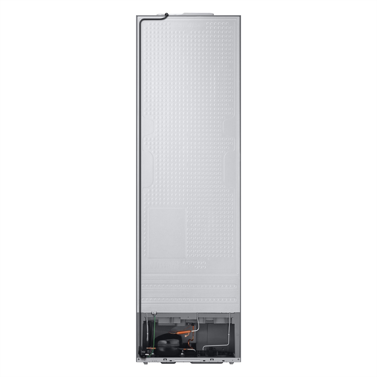 Samsung Kühl-/Gefrierkombination »Samsung Kühl-Gefrierkombination RB7300, 344l, D, WiFi, Silber mit Griffmulde«, 185.3 cm hoch, 59.5 cm breit