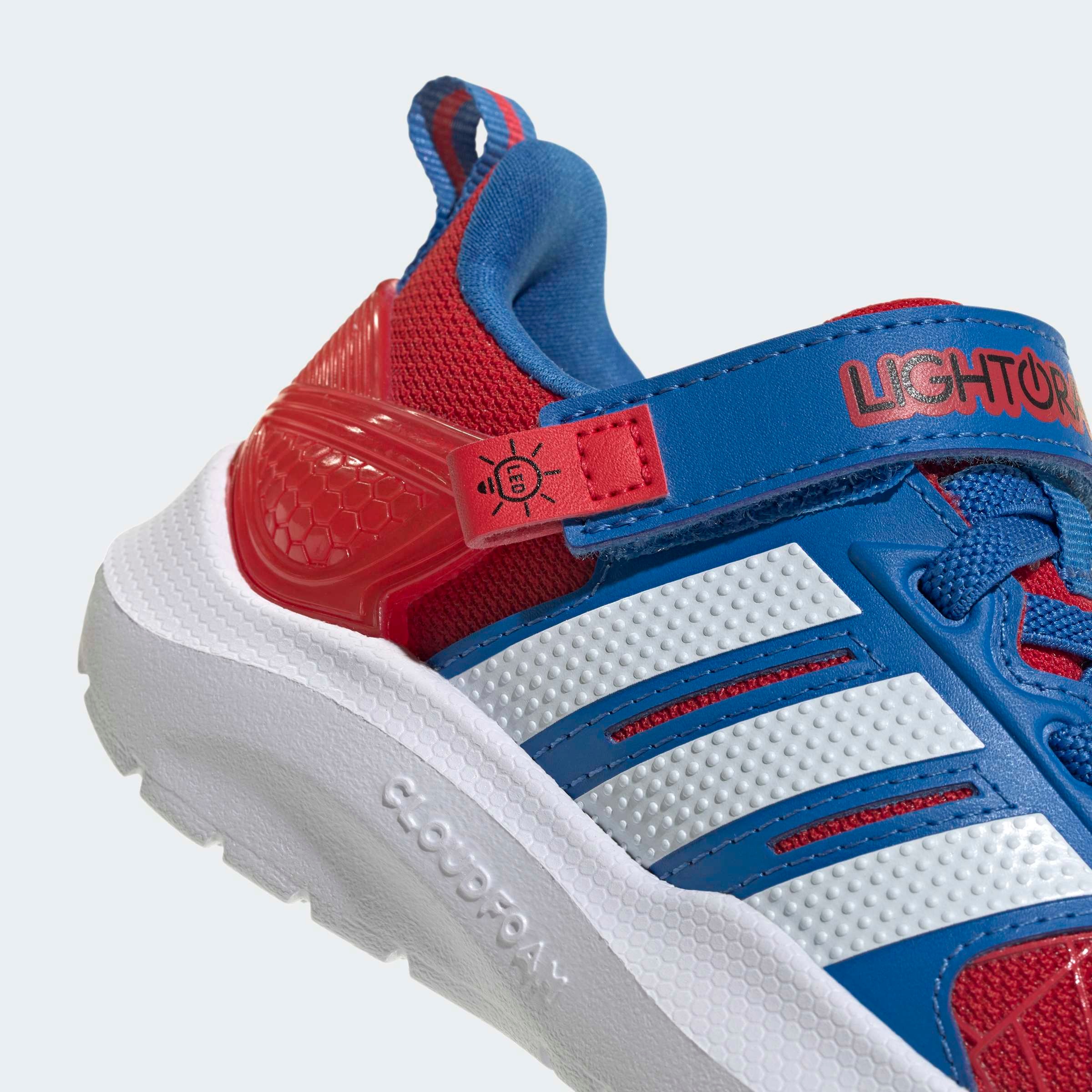 adidas Sportswear Sneaker »LIGHTORAMA RNR SPIDER-MAN EL I«  mit Blinkfunktion für Kinder