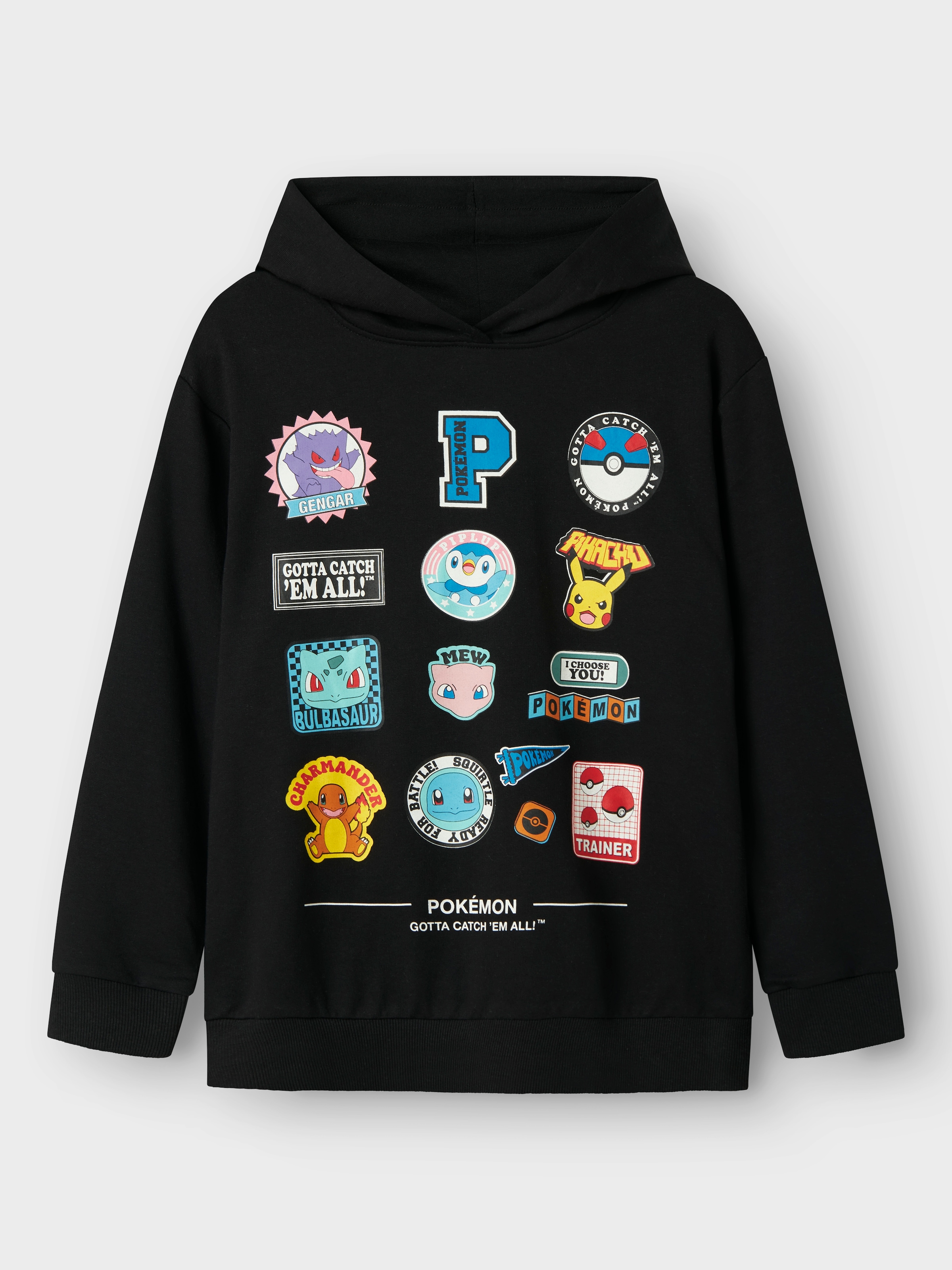 Image of Name It Sweatshirt "NKMJIMM POKEMON NREG SWE WH UNB NOOS SKY"