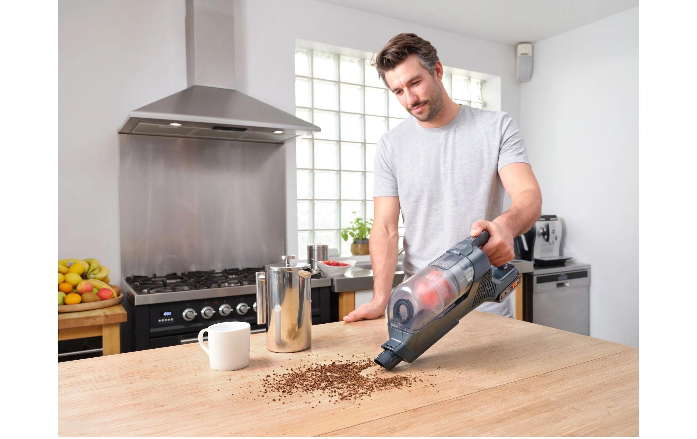 Black + Decker Akku-Hand-und Stielstaubsauger »BHFEA18D1-QW«