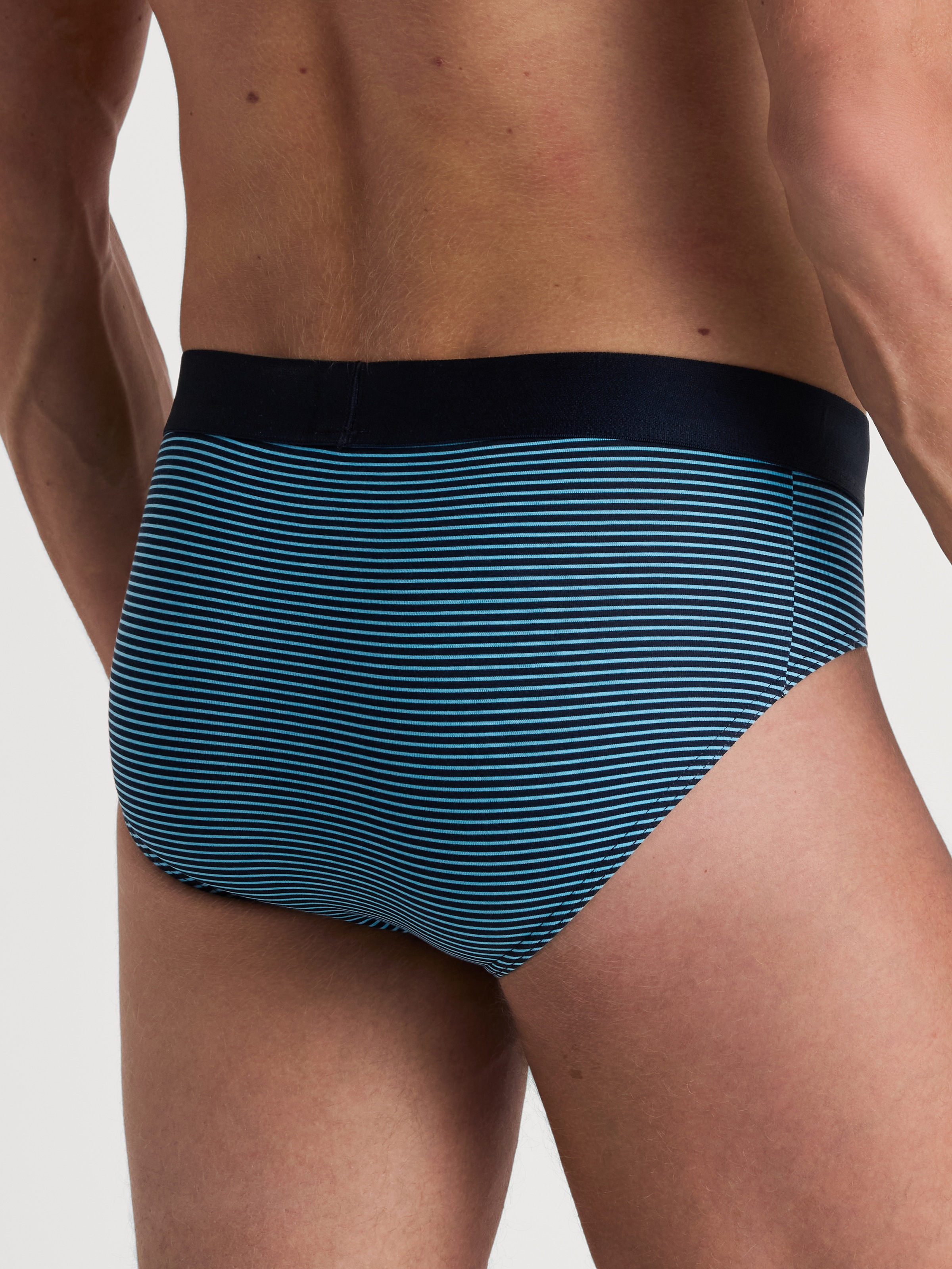 CALIDA Slip »Cotton Code Design« weicher Elastikbund, ohne Eingriff, gemustert