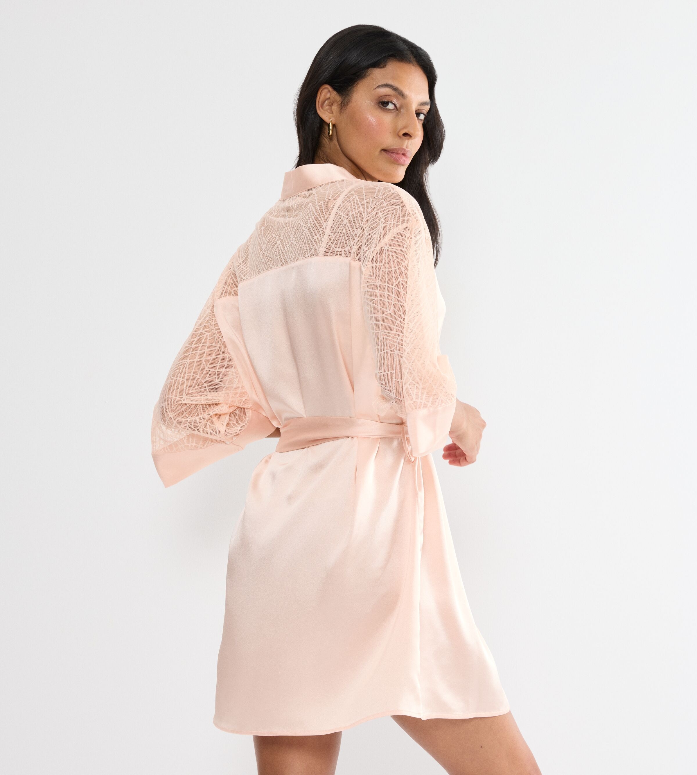 Triumph Robe de chambre »A Weekend to Remember Robe« weite, transparente Ärmel