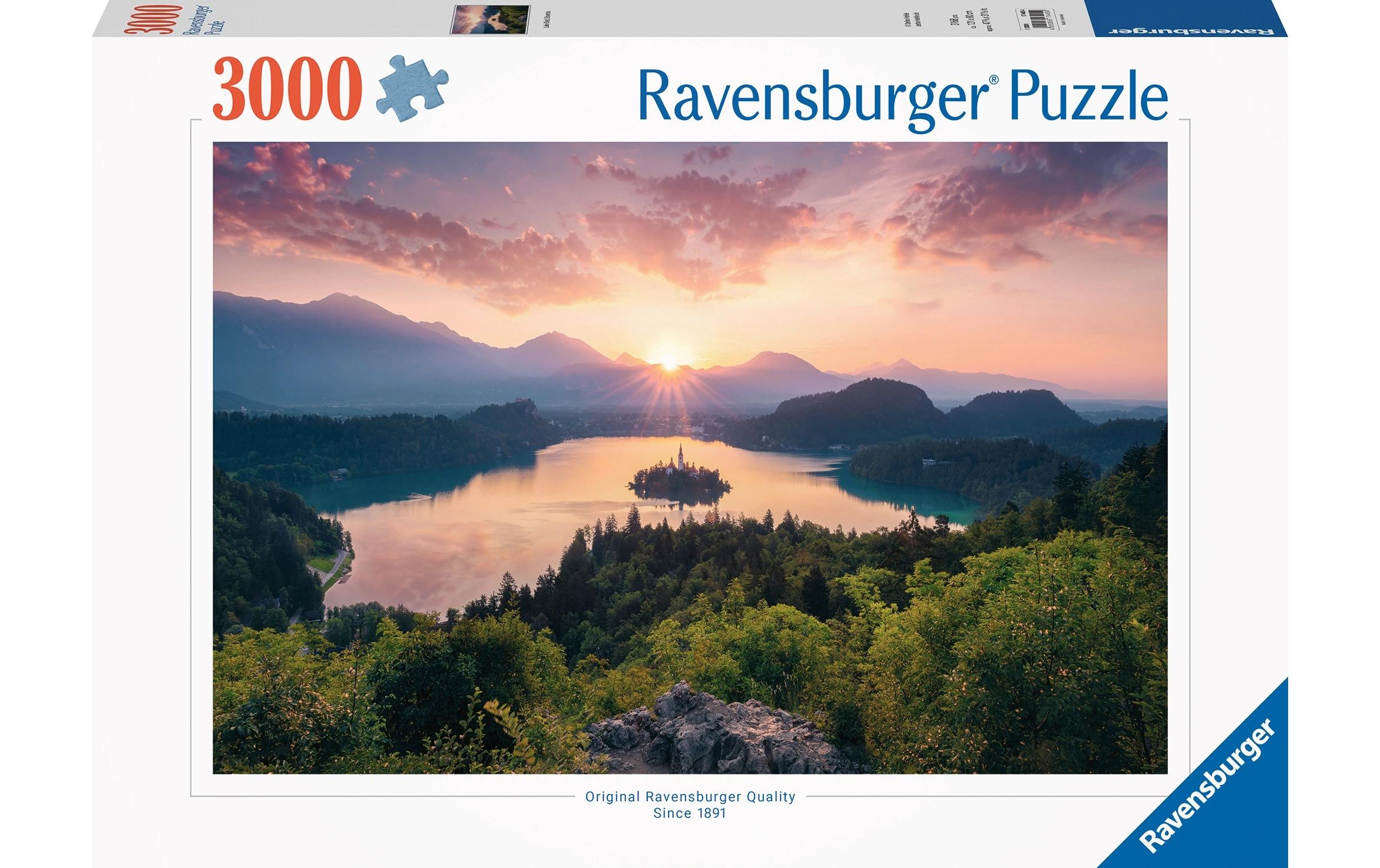 Ravensburger Puzzle »Bleder See, Slowenien« fabriqué en Allemagne