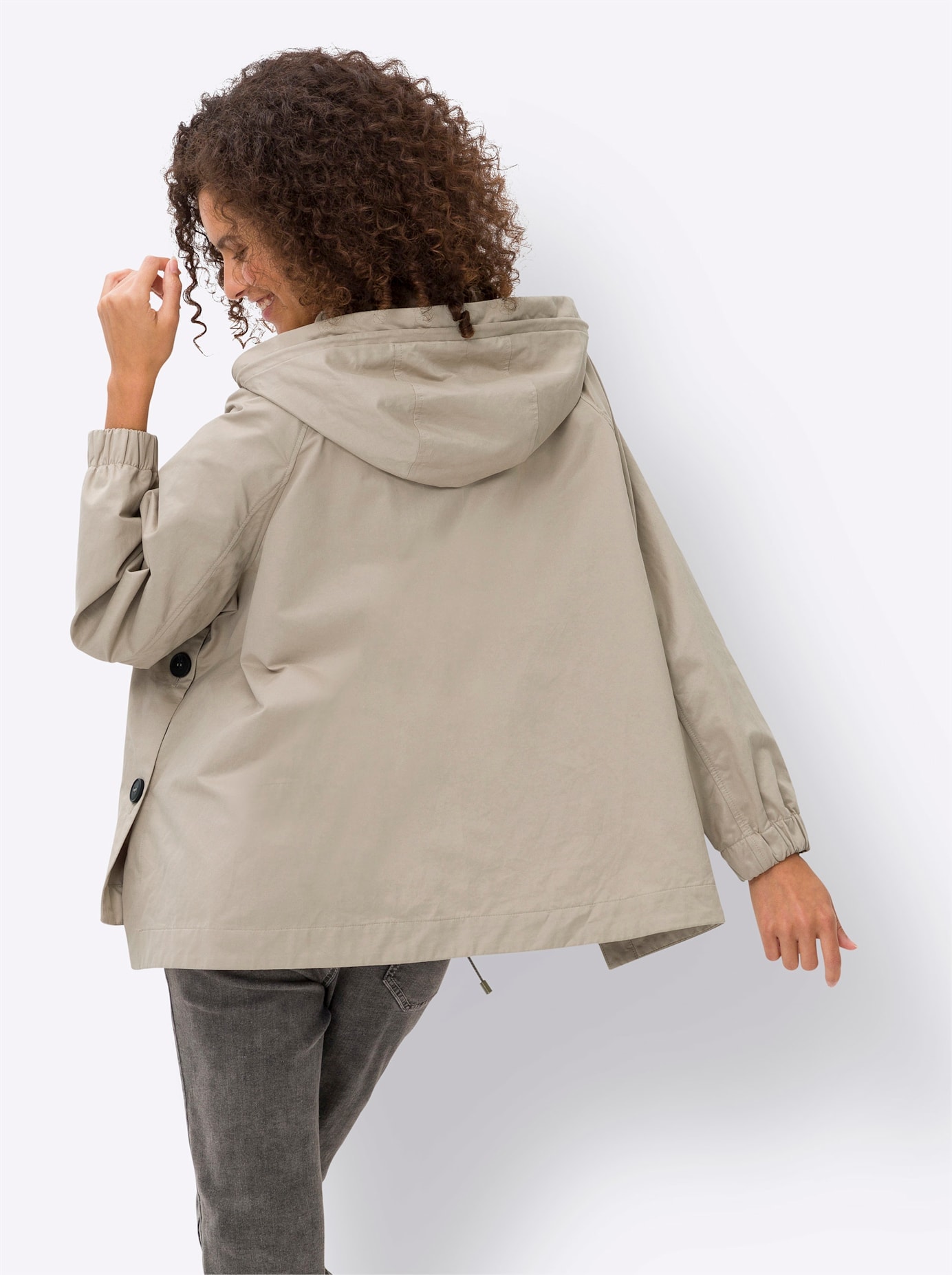 heine Outdoorjacke mit Kapuze