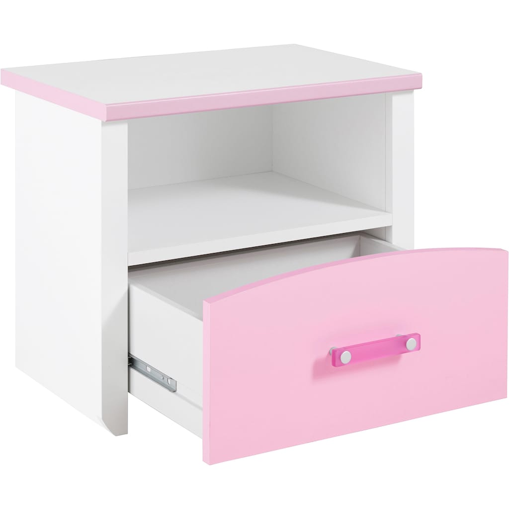 Parisot Jugendzimmer-Set »Biotiful«, (Set, 4 St., Bett, Nachttisch, Schrank, Kommode, Schreibtisch)