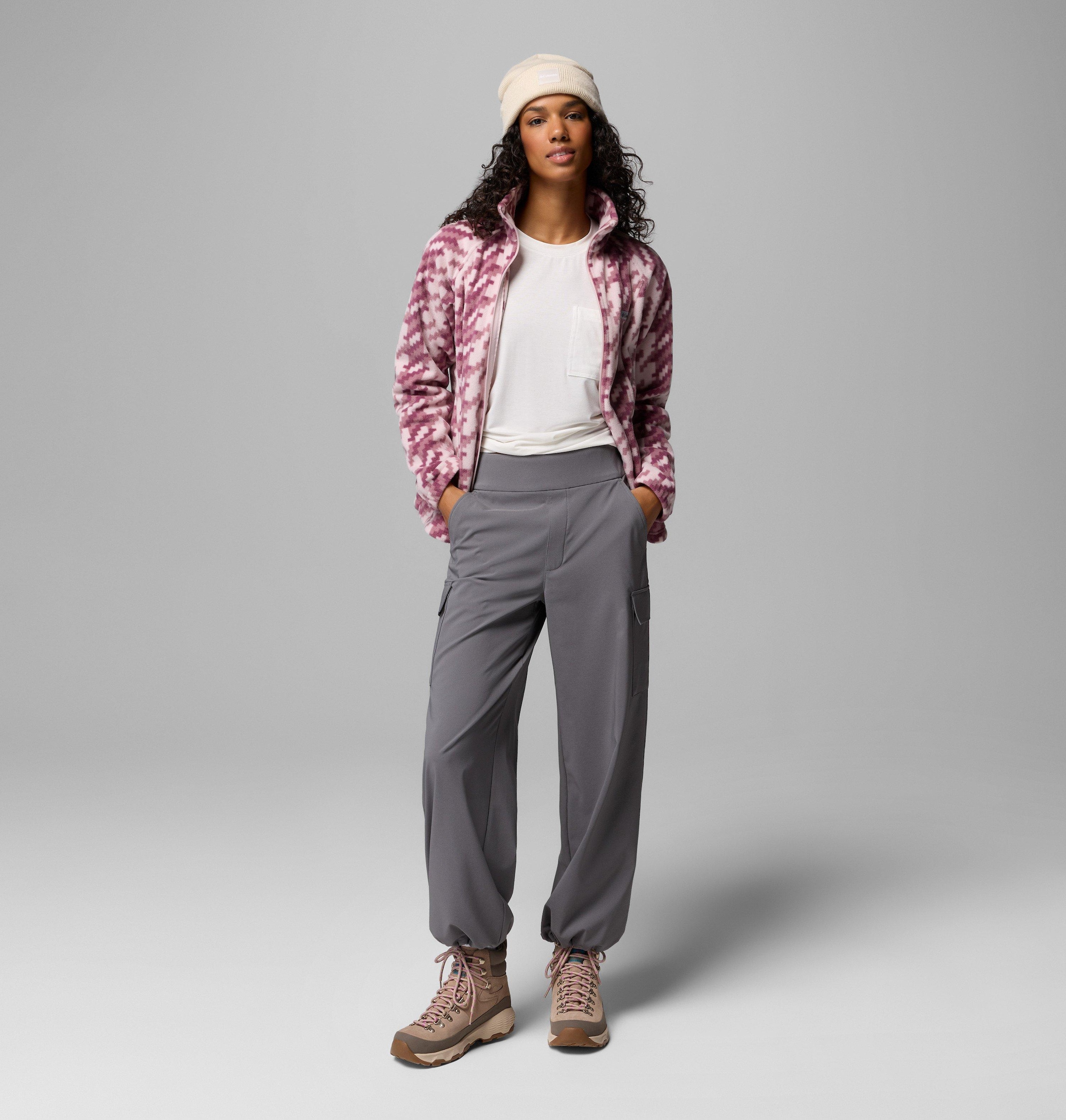 Columbia Fleecejacke »Benton Springs Printed Full Zip« mit Reissverschluss, wasserabweisend, windabweisend, atmungsaktiv