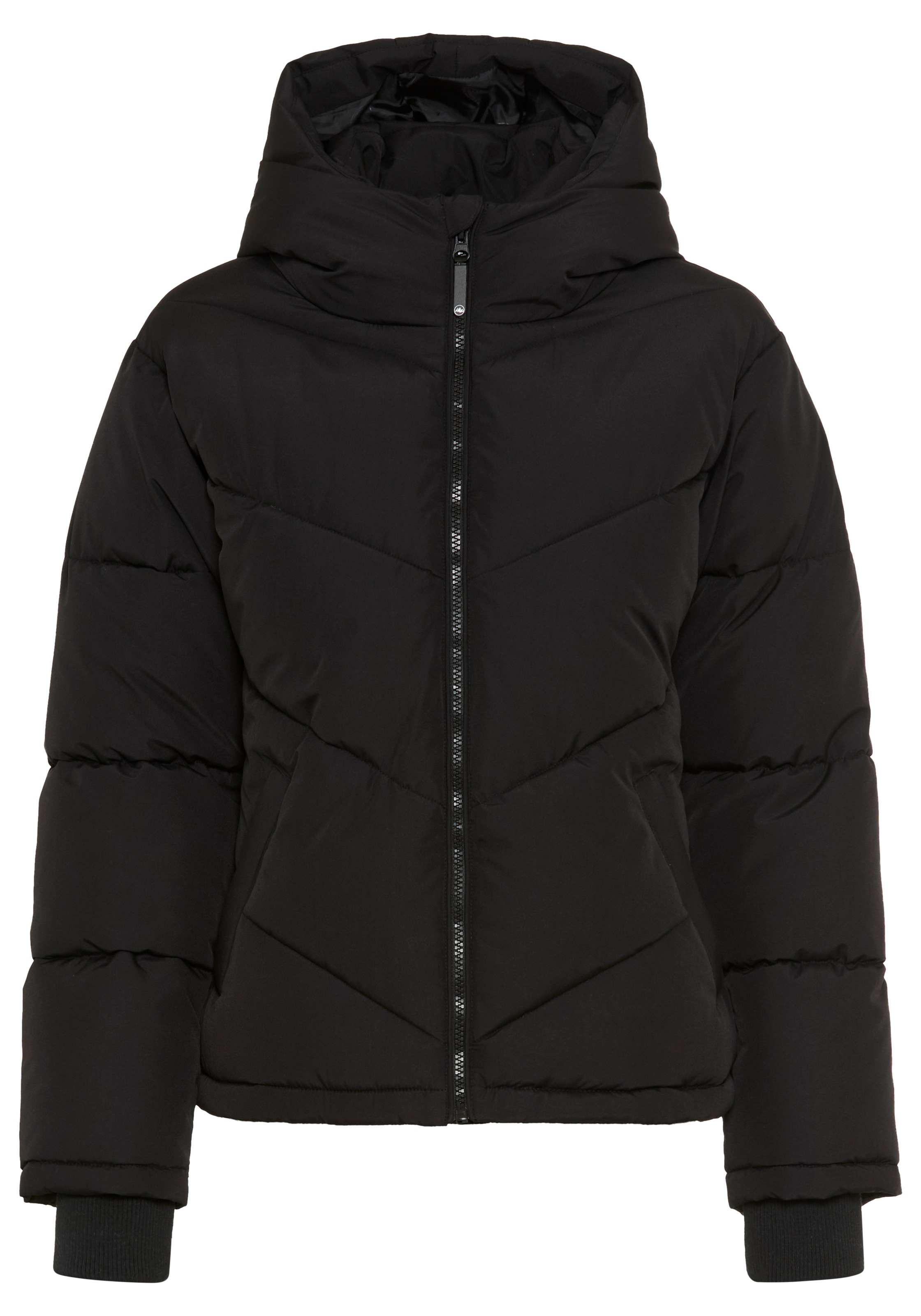 Polarino Steppjacke mit Kapuze Puffer Jacke mit Kapuze, figurumspielend, wärmend