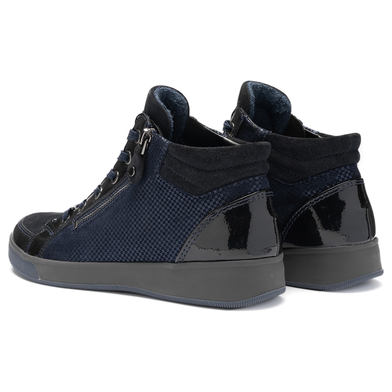 Ara Bottines de sneakers »ROM«  baskets montantes, bottines à lacets avec garnitures contrastantes