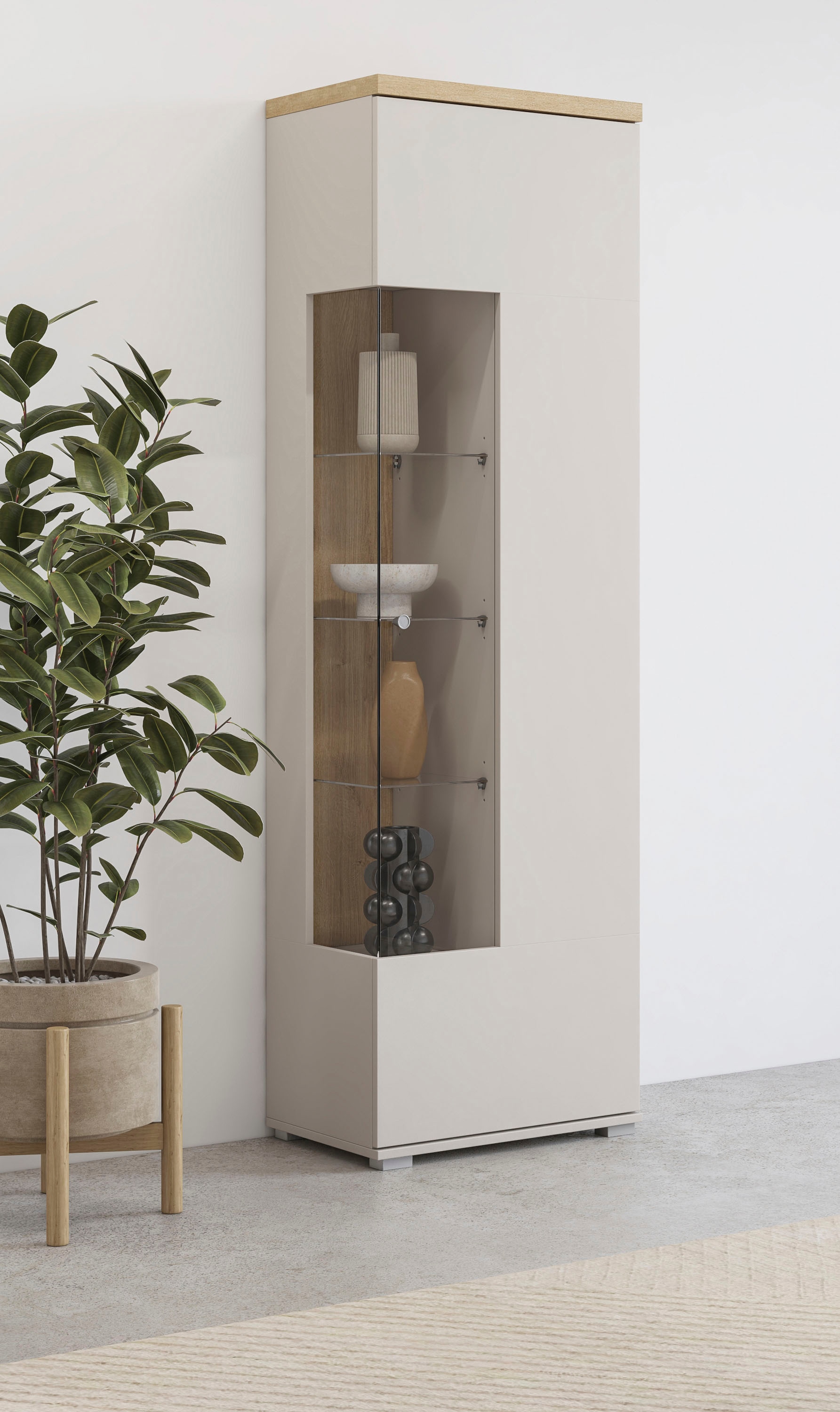 Image of Home affaire Vitrine "Serio" Breite 55 cm