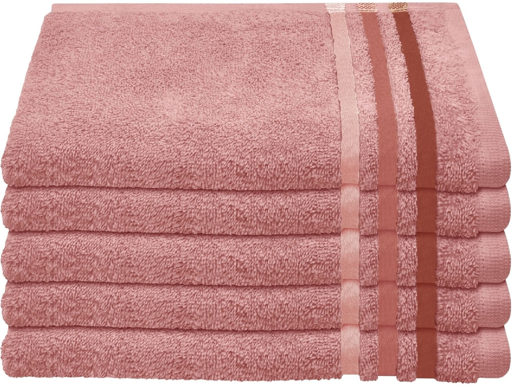 Image of Schiesser Gaestehandtuecher "Skyline Color aus 100 % Baumwolle mit eleganter Streifenbordüre" OEKO-TEX MADE IN GREEN