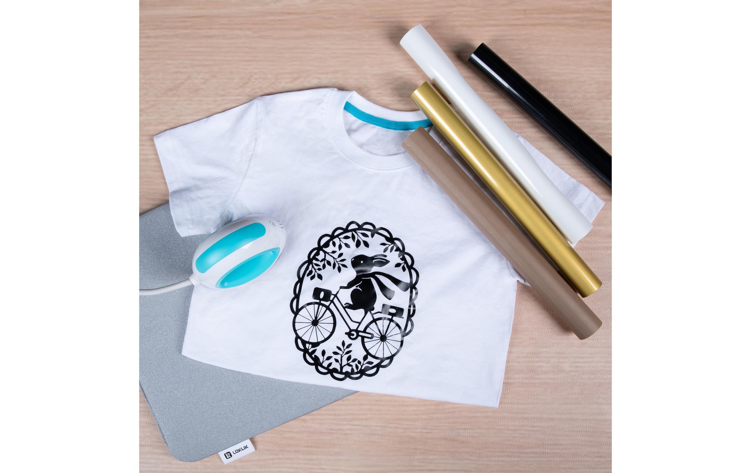 LOKLIK Film de décoration »Bündel & Pakete« Ihr ultimativer Einstieg in die Welt des Heisspressens