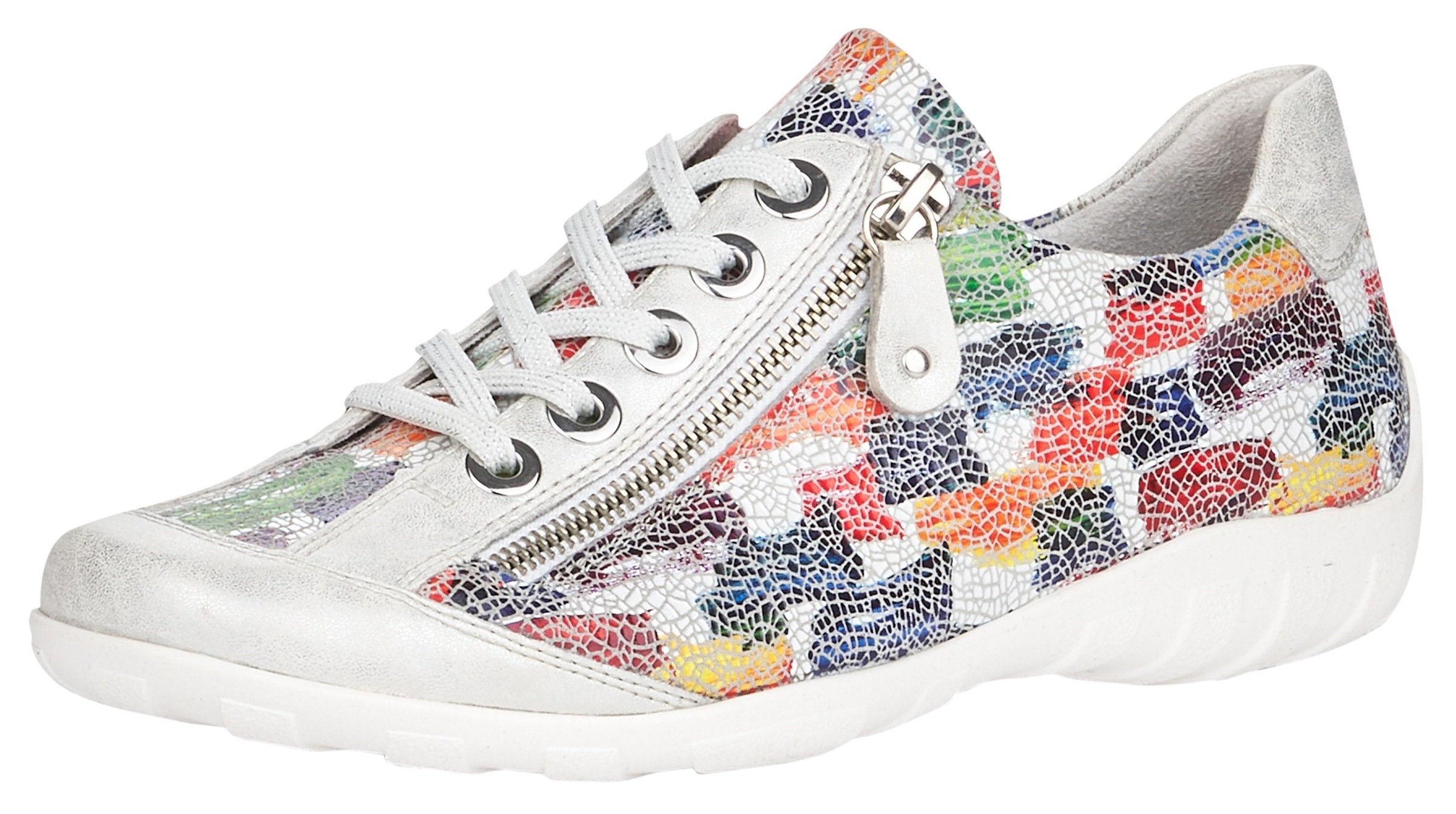 Image of Remonte Schnürschuh, mit farbenfrohen Print bei Ackermann Versand Schweiz