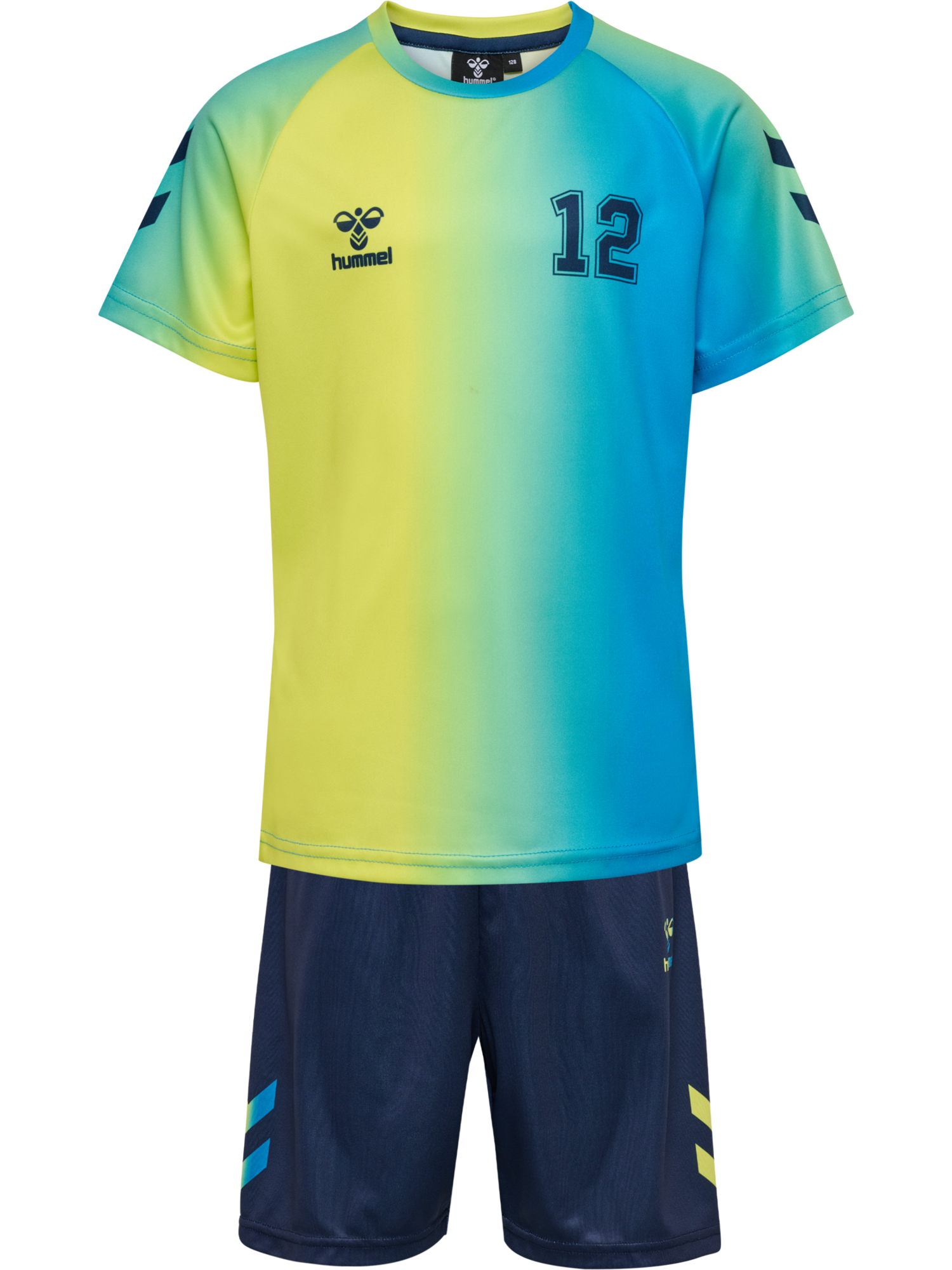 hummel Sportanzug »SHIMMER SET« 0 tlg. Set aus Shorts und T-Shirt, sportlicher Stil, bequeme Passform