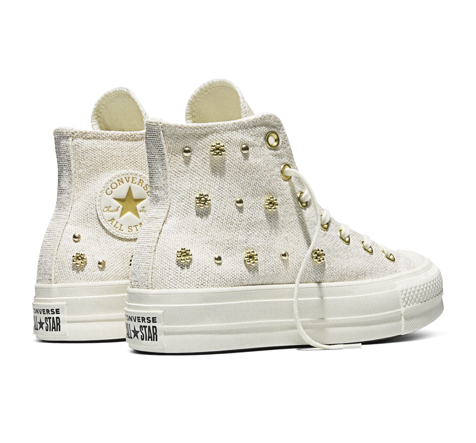 Converse Sneakers »CHUCK TAYLOR ALL STAR LIFT PLATFORM HEATHERED GLAM«  pour activités de loisirs, avec semelle extérieure profilée