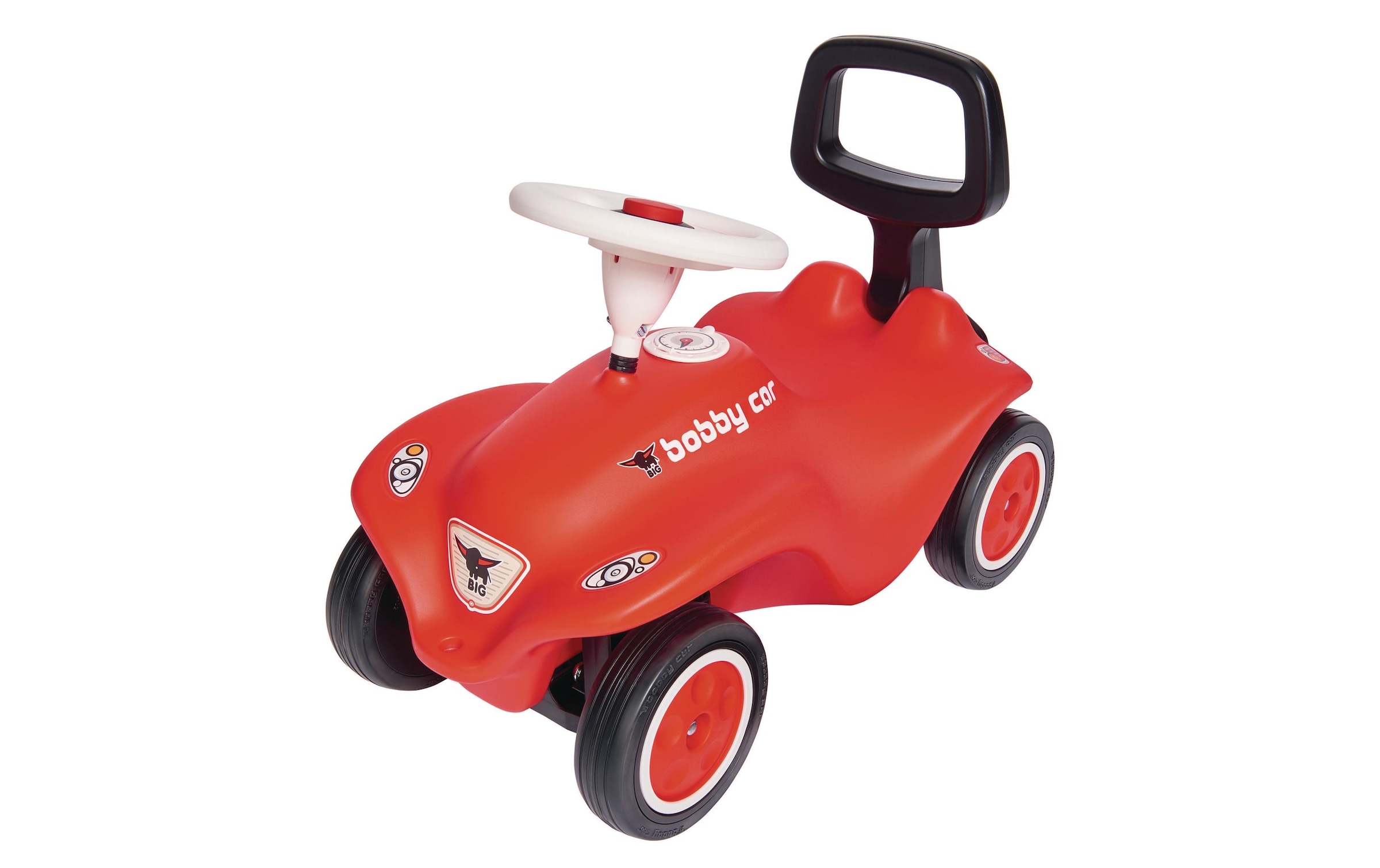 BIG Kinderfahrzeug Lauflernhilfe »BIG Bobby Car Walker 2in1 Zubehör«, 2in1 Rückenlehne und Lauflernhilfe