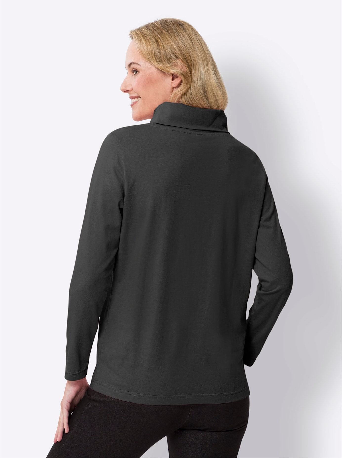 Classic Basics Rollkragenshirt »Rollkragen-Shirt«, (1 tlg.)
