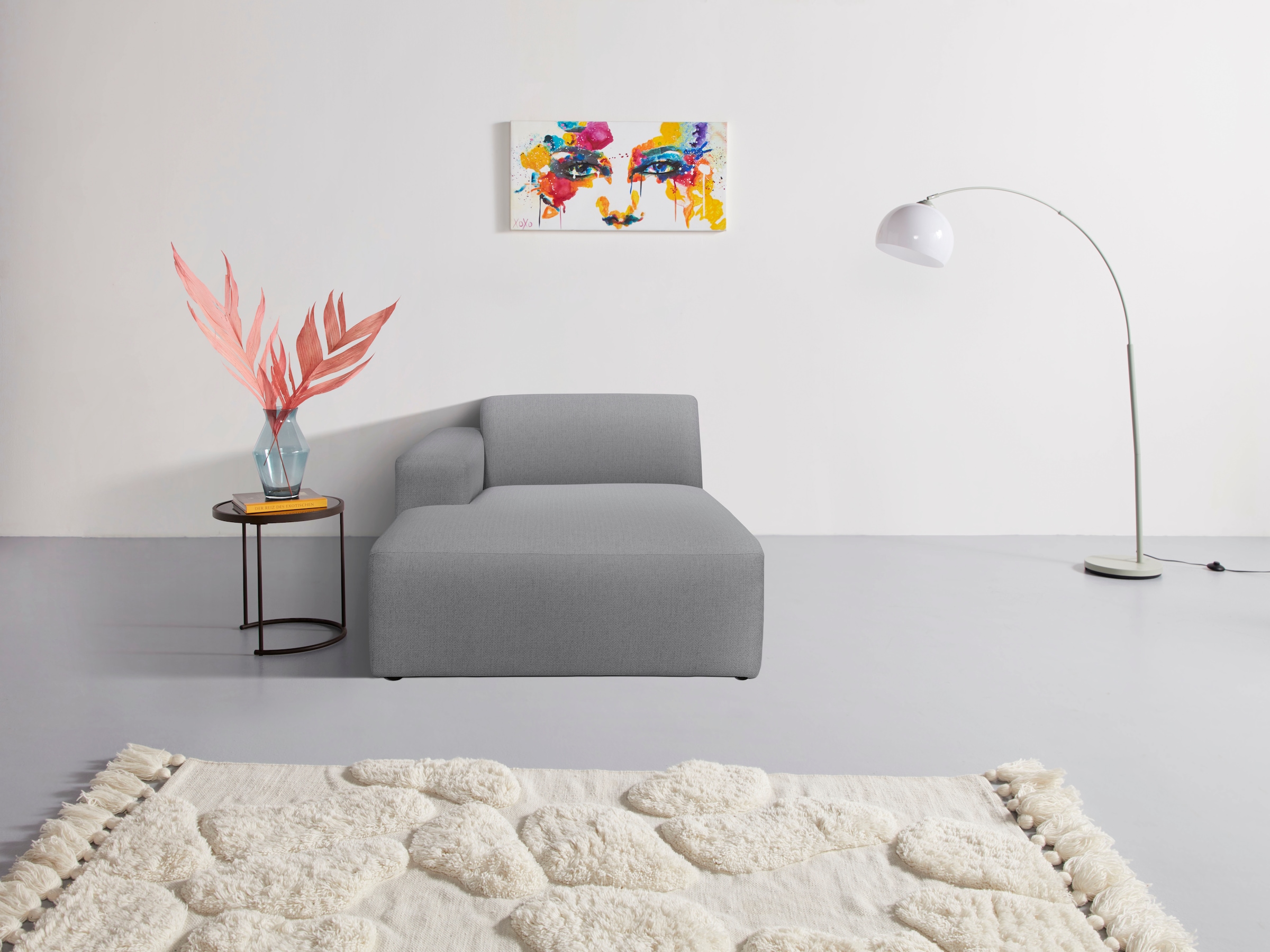 GOODproduct Récamière »Koa, Sofamodul, passend zur Serie KOA« in Webstoff, weicher Lounge-Sitzkomfort