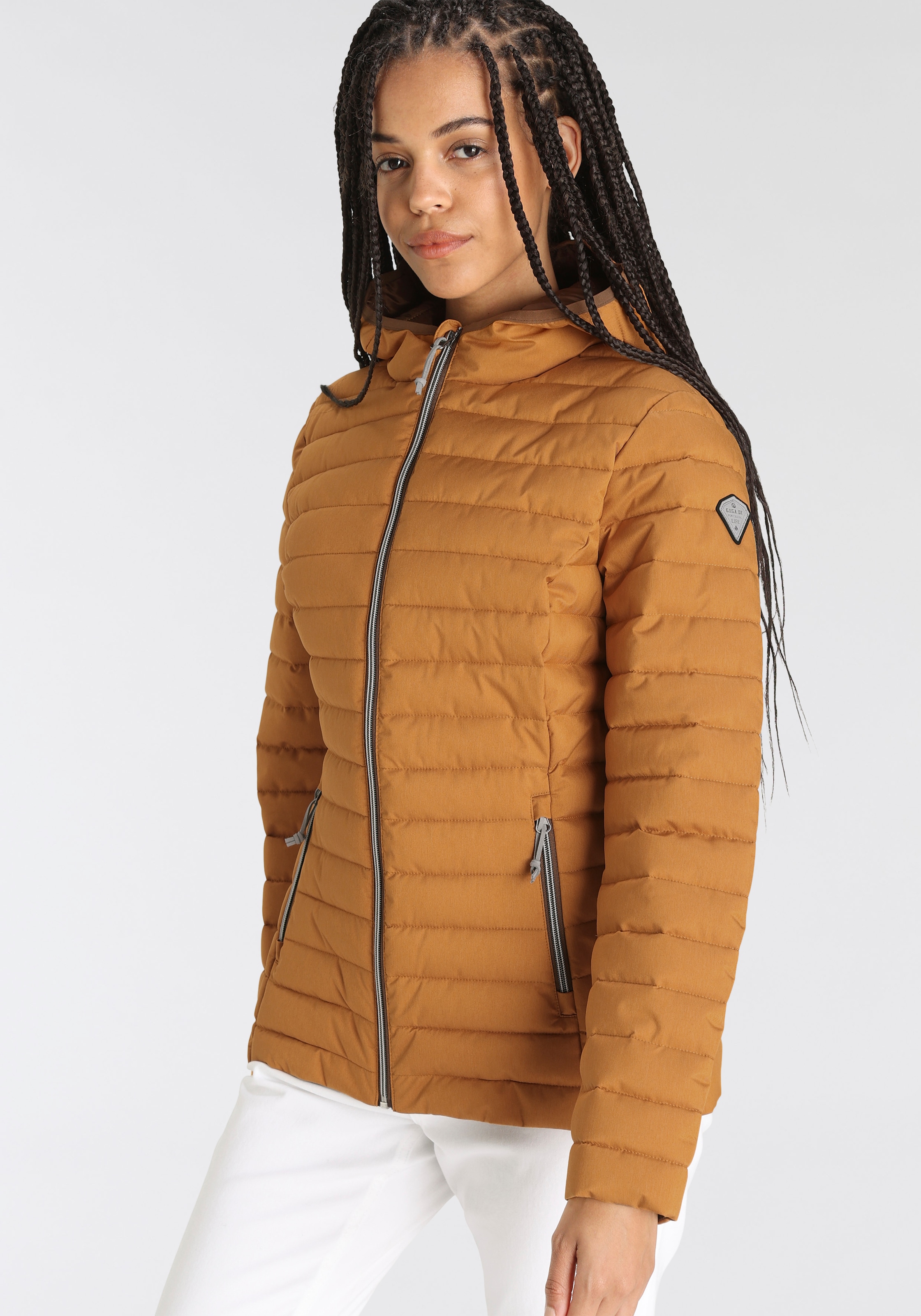G.I.G.A. DX by killtec Steppjacke »CAFORA WMN QUILTED JCKT OT-P«, mit Kapuze, Wasserabweisend & winddicht & atmungsaktiv & leicht