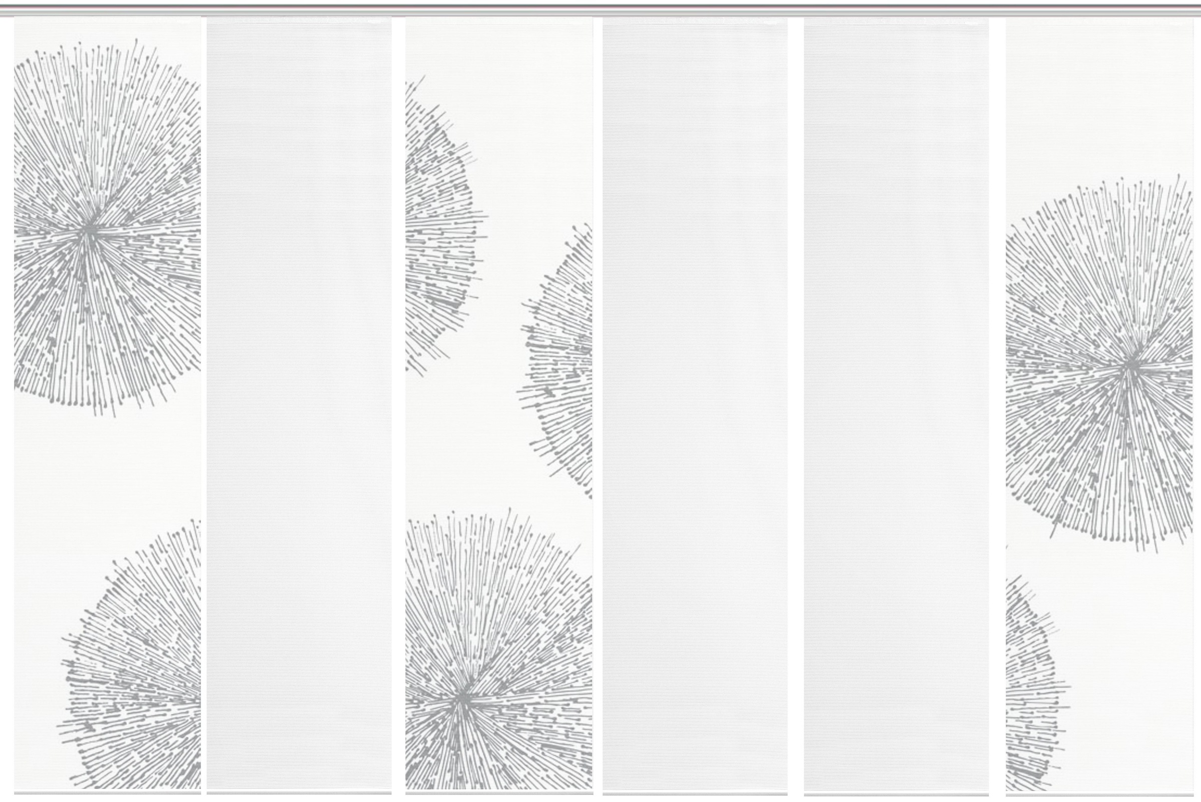 Image of Vision S Schiebegardine »6ER SET CRESTON«, (6 St.), HxB: 260x60, Schiebevorhang 6er Set Digitaldruck bei Ackermann Versand Schweiz