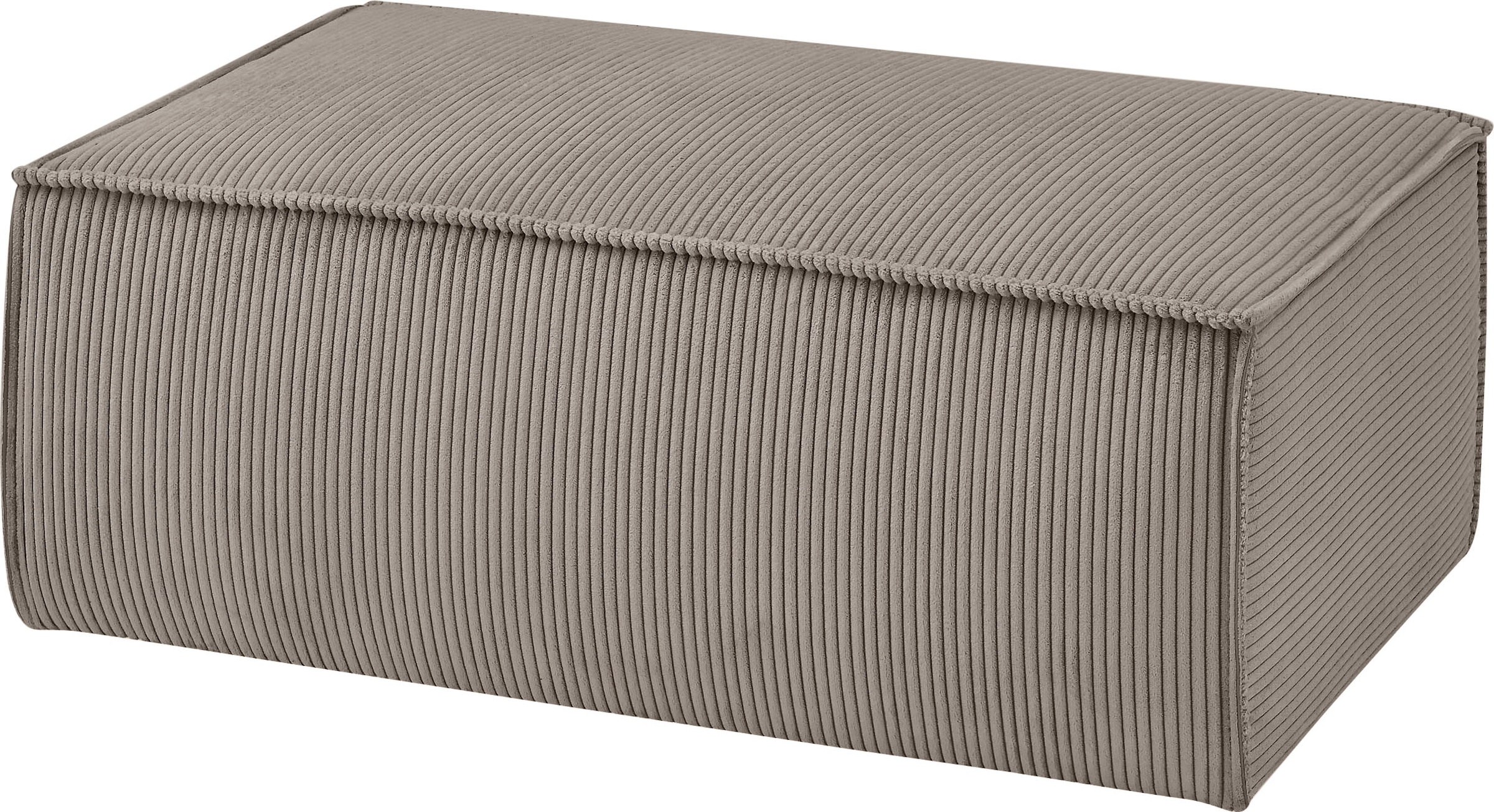 Home affaire Hocker »SHERWOOD, Polsterhocker in 3 Stoffarten verfügbar« passend zur Polster-Serie SHERWOOD