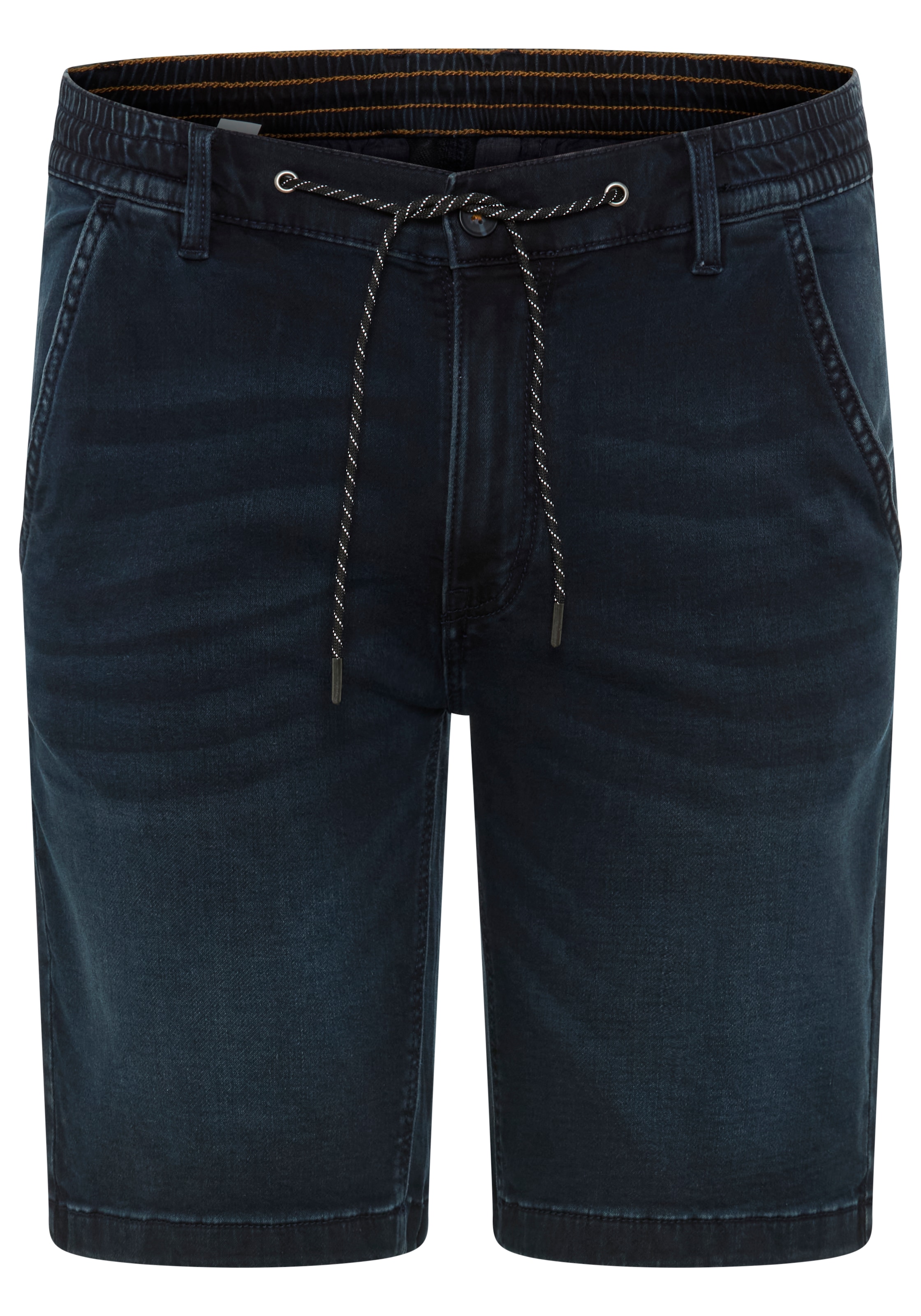 Image of Arizona Jogg-Jeansbermudas Regular Fit, gerades Bein, niedrige Leibhöhe, mit Kordelzug