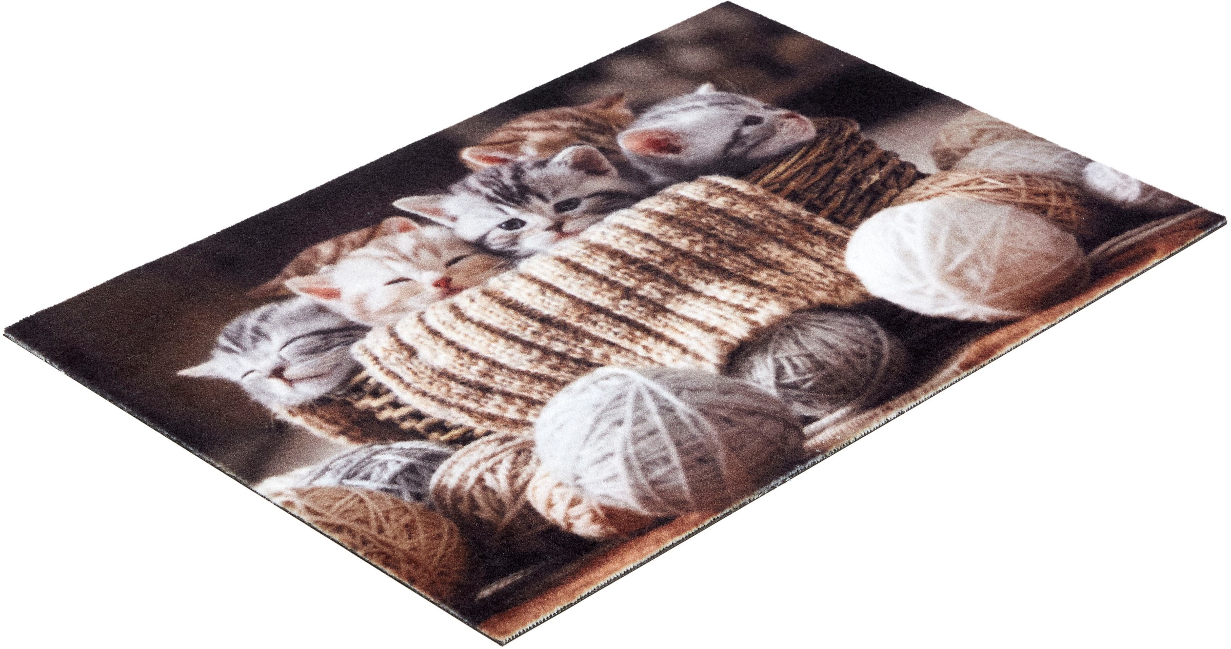 ASTRA Fussmatte »Deco Print 109« rechteckig 5 mm Höhe Sauberlaufmatte, Türmatte, waschbar, Eingangsbereich, rutschfest