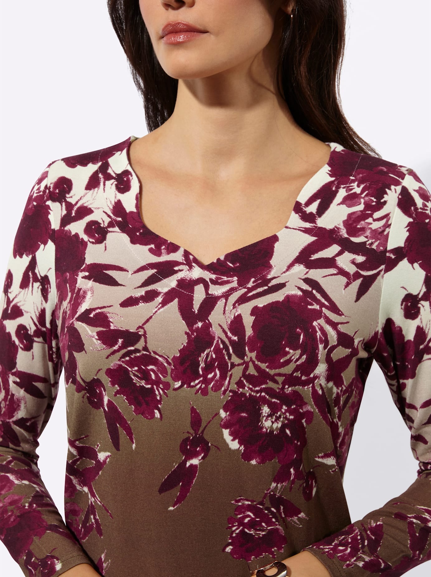 creation L Print-Shirt »Modal-Shirt« 1
