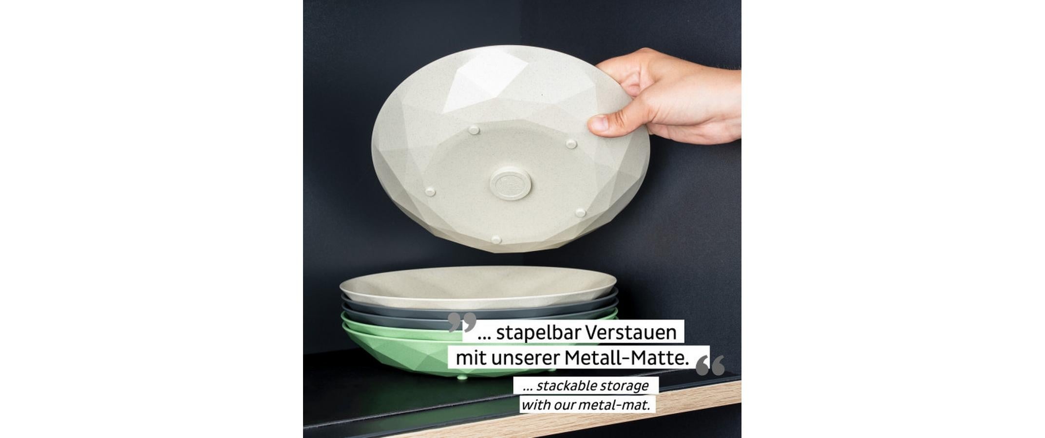 Kunststoffteller »Silwy«
