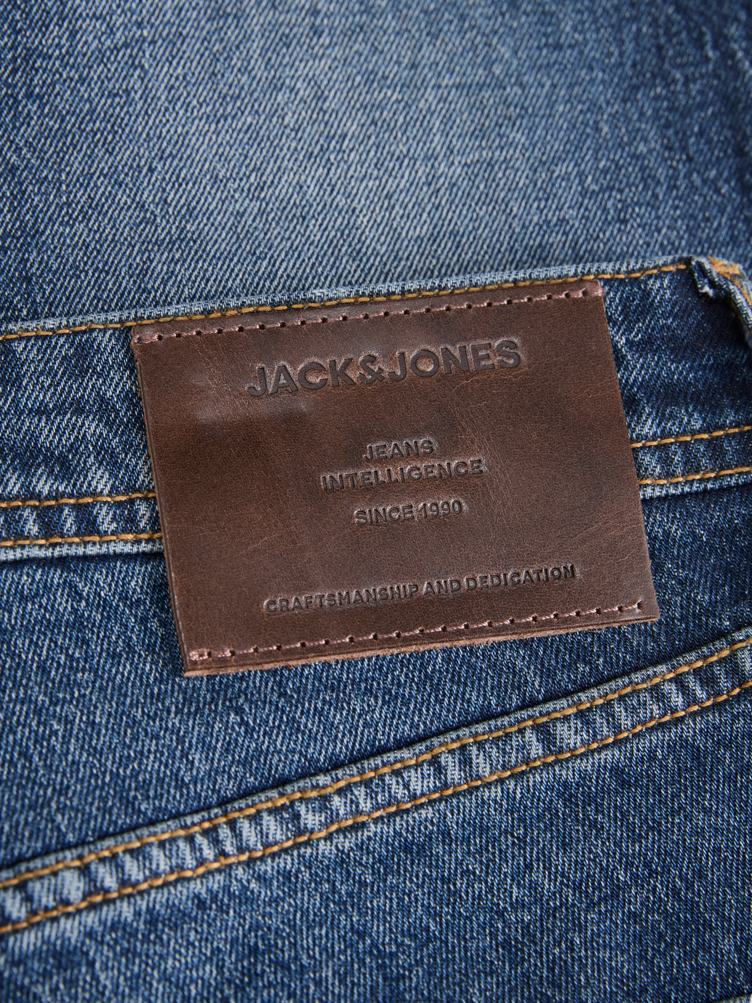 Jack & Jones Jeans taille basse »JJIMIKE JJORIGINAL CJ SN« mit Five-Pocket-Design