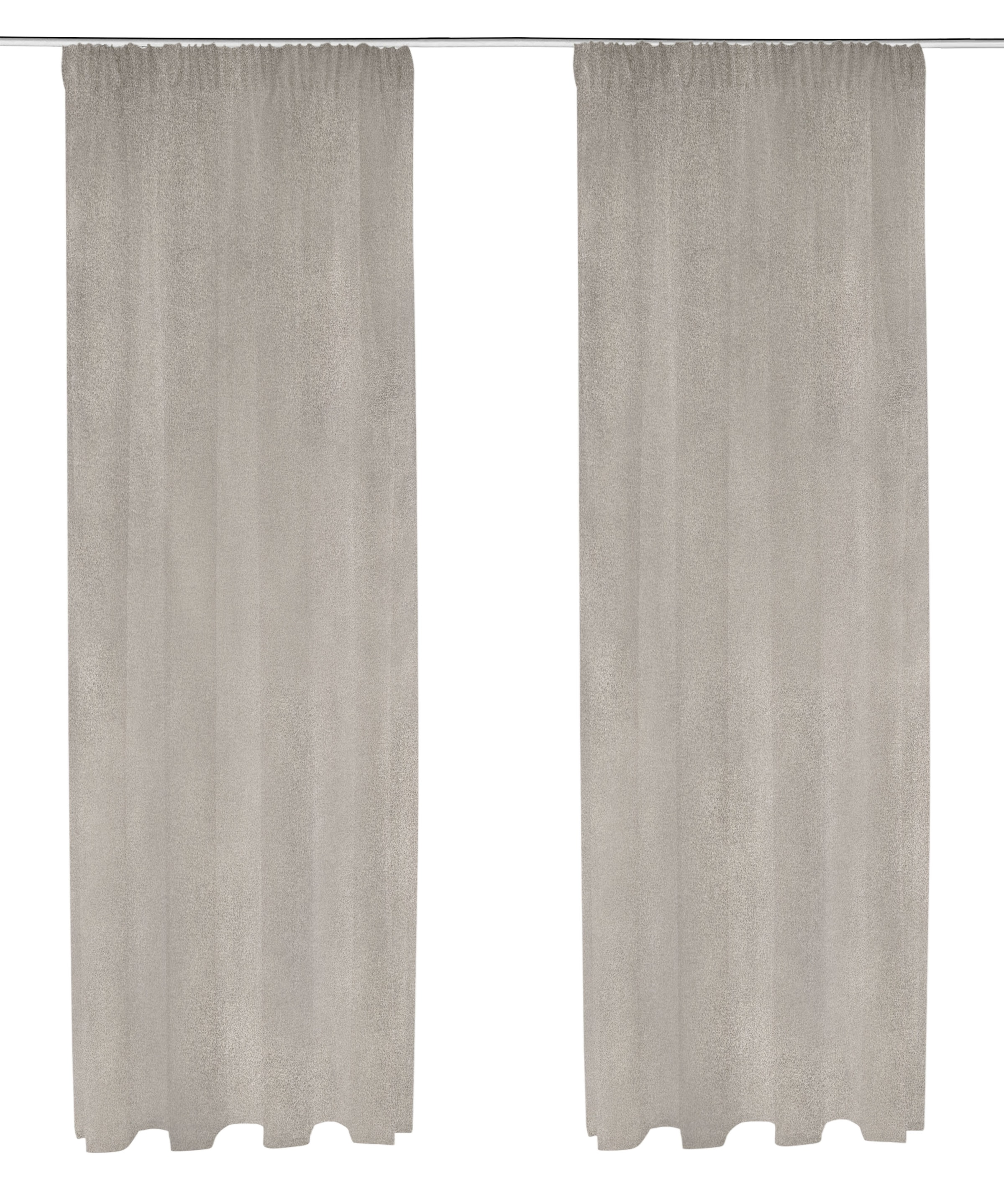 GOODproduct Rideau occultant »Ronnel« Bande multifonctionnelle 2 cuis tlg. (2 pcs), occultant, bande multifonction, uni