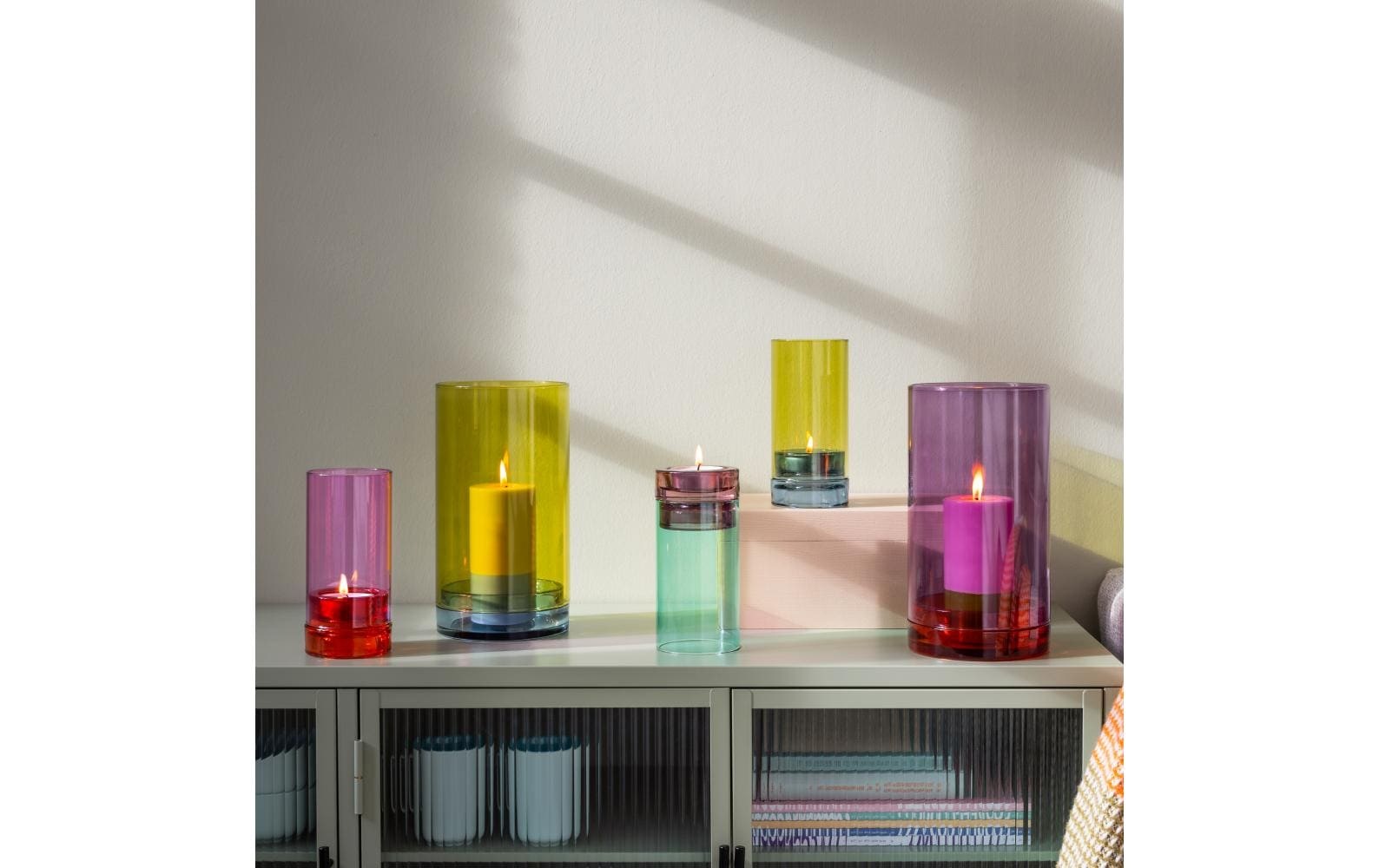 Remember Windlicht »Lys acqua«