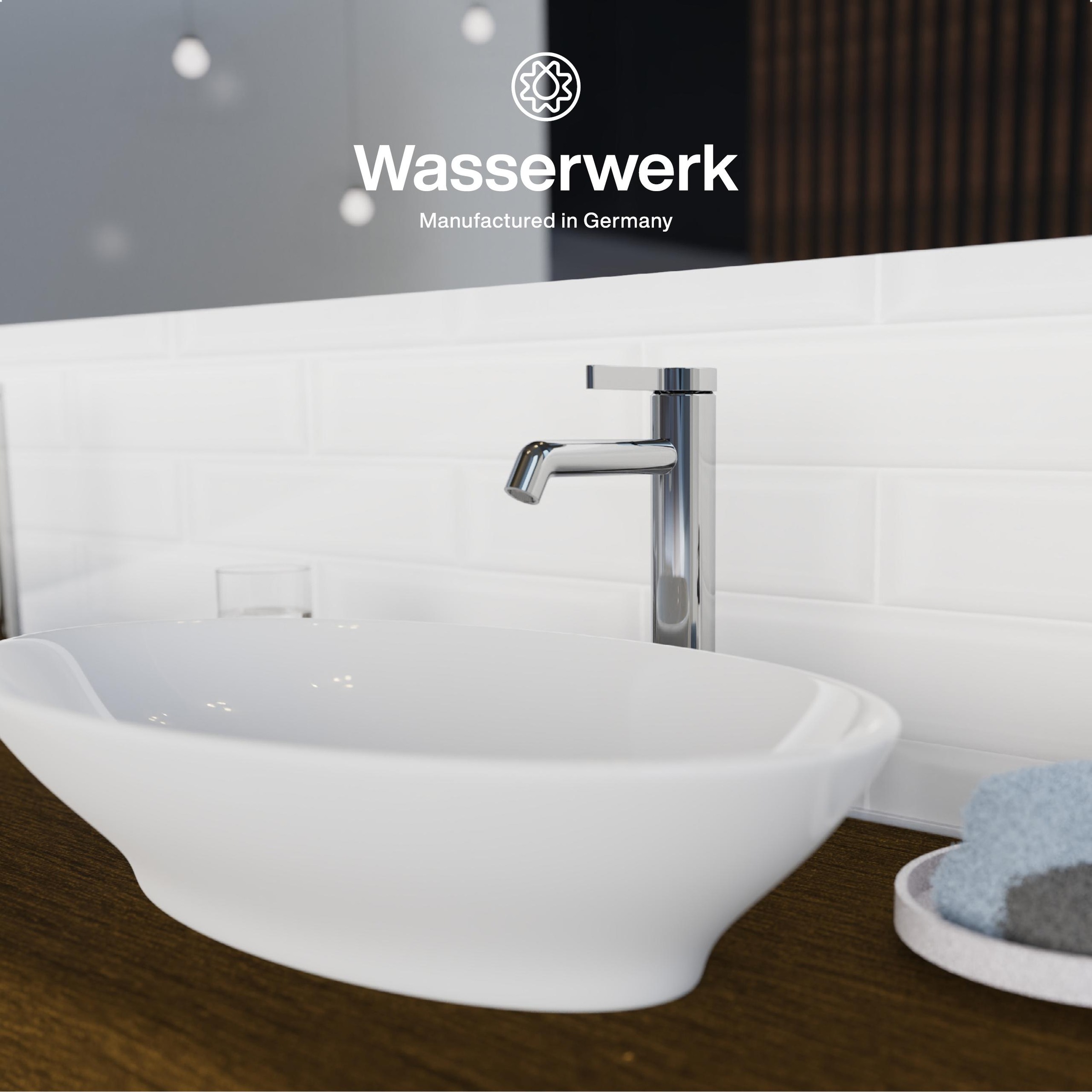 WASSERWERK Waschtischarmatur "WT 11" inkl. Popup, wassersparend