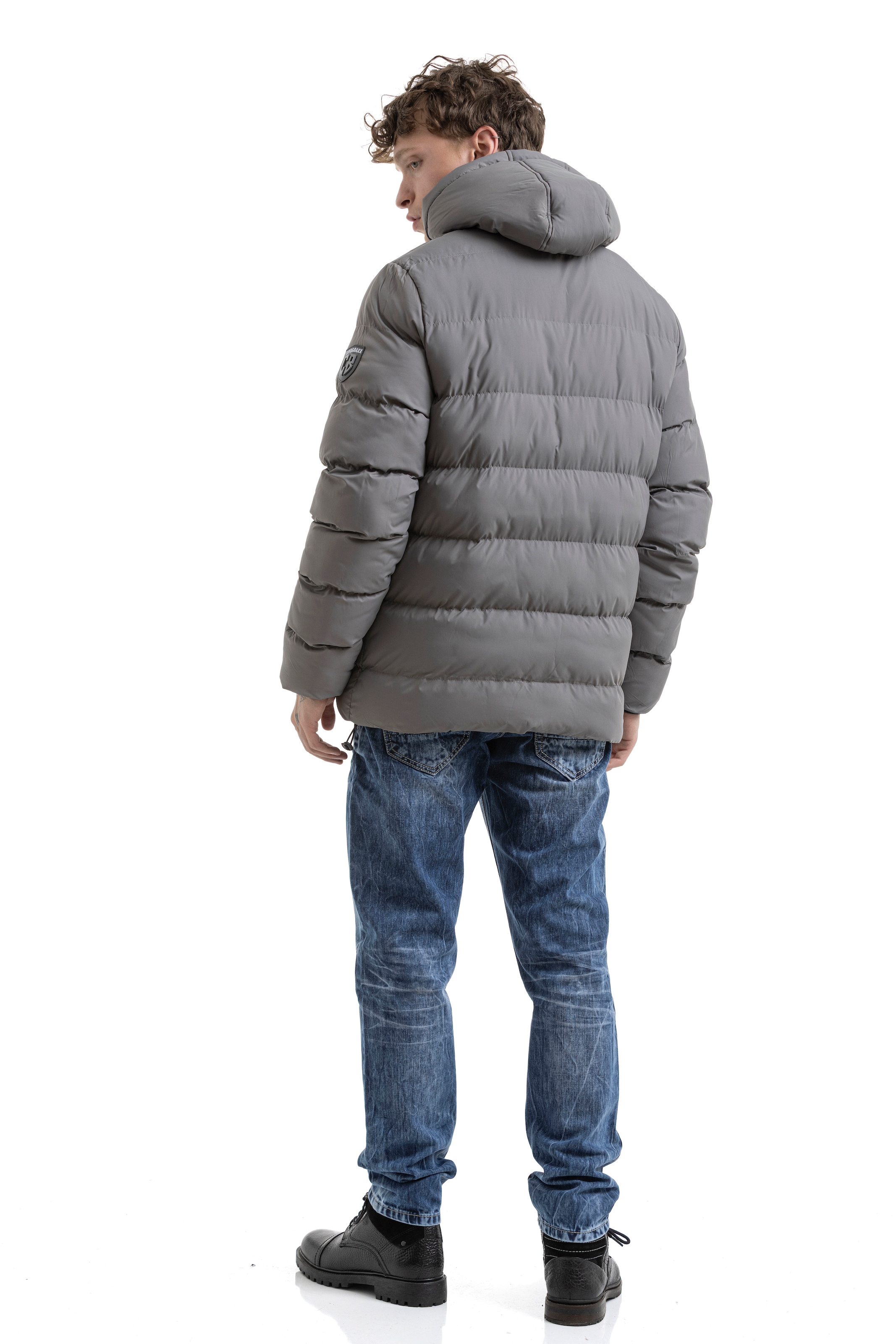 Cipo & Baxx Veste matelassée mit Kapuze