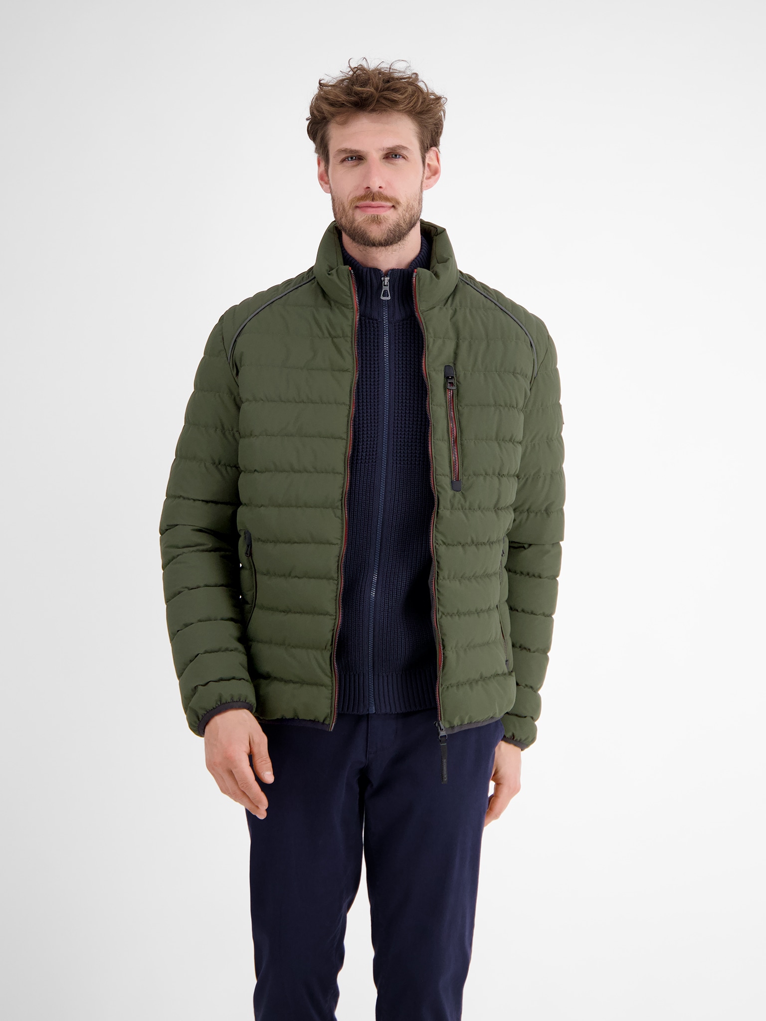 LERROS Blouson, ohne Kapuze, Light Weight mit Reissverschluss und Stehkragen