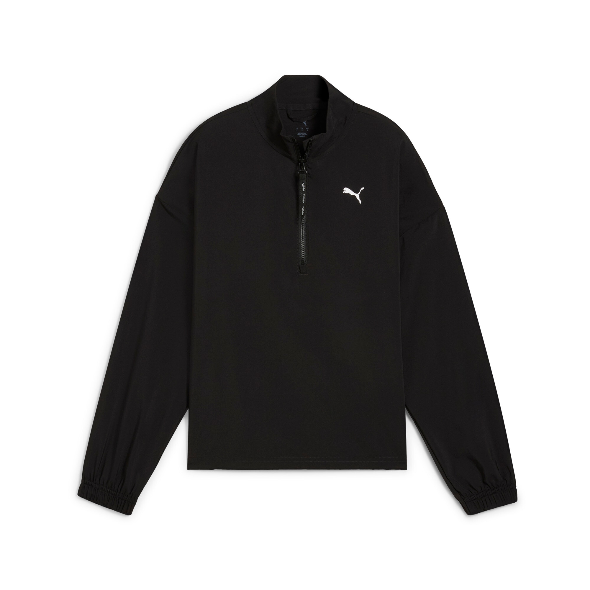 PUMA Trainingsjacke »W STRONG WOVEN JACKET«, ohne Kapuze