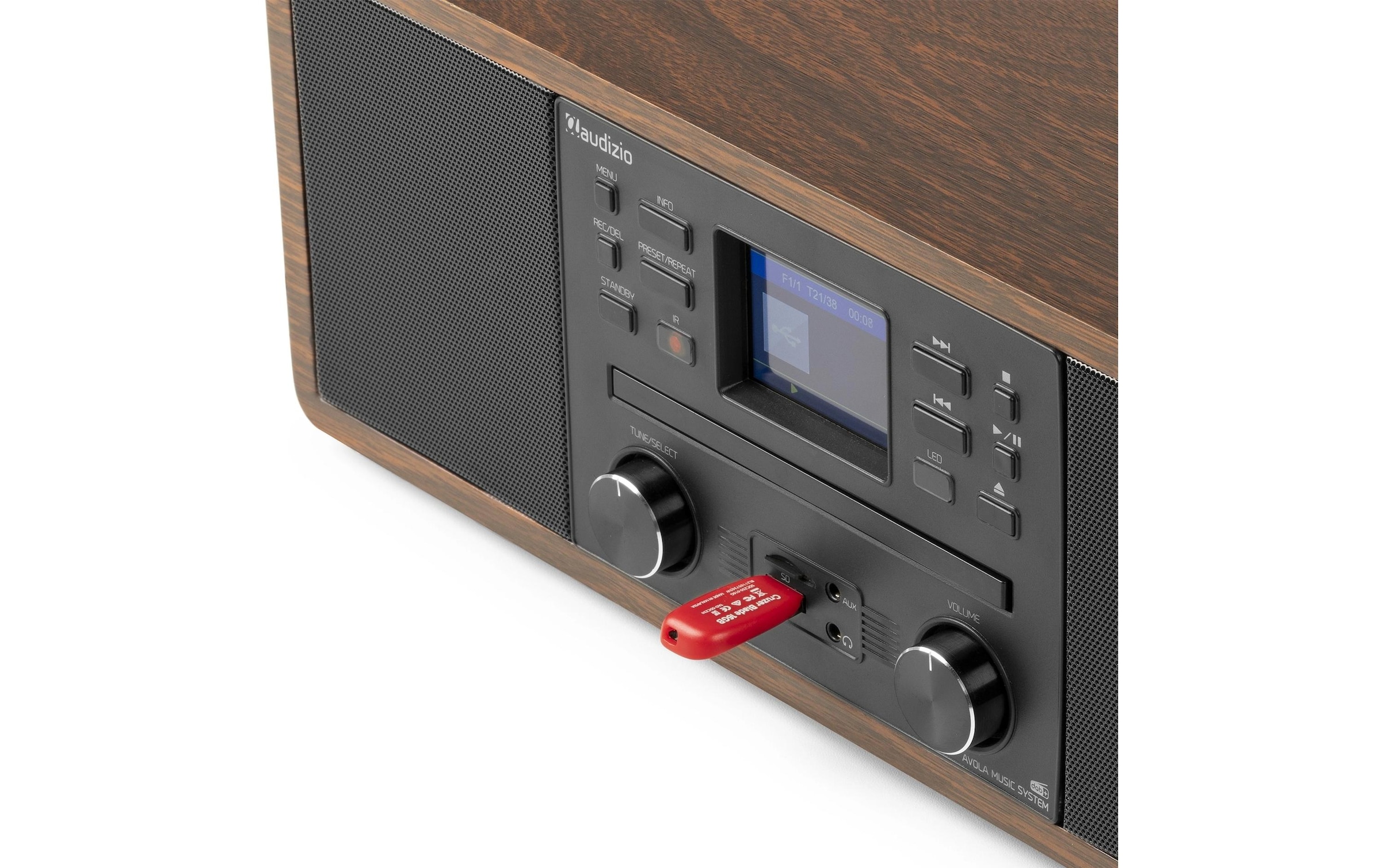 AUDIZIO Digitalradio (DAB+) »Avola«, (Digitalradio (DAB+)-FM-Tuner)