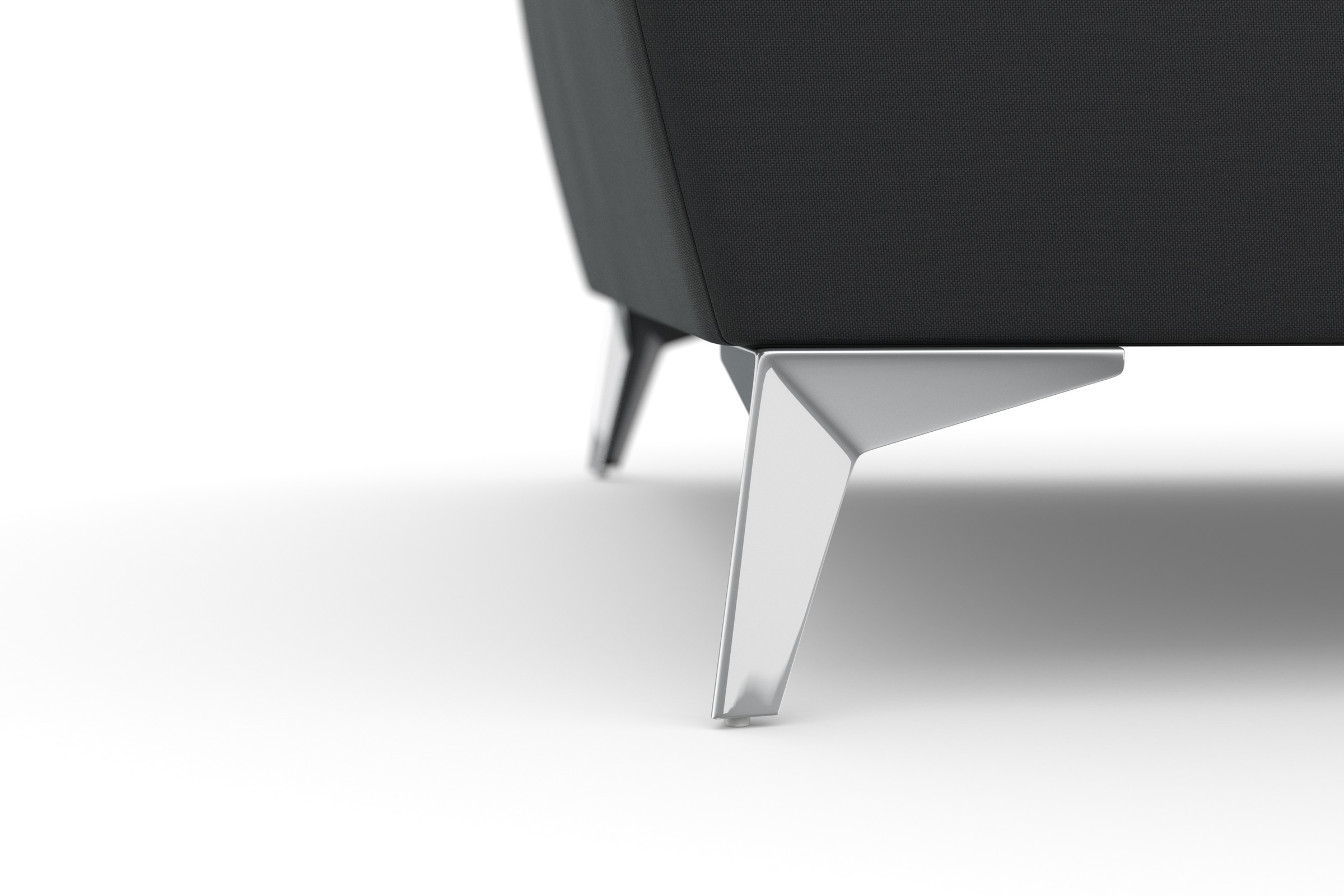 sit&more 2-Sitzer »Latigo«, mit hochwertigen Metallfüssen