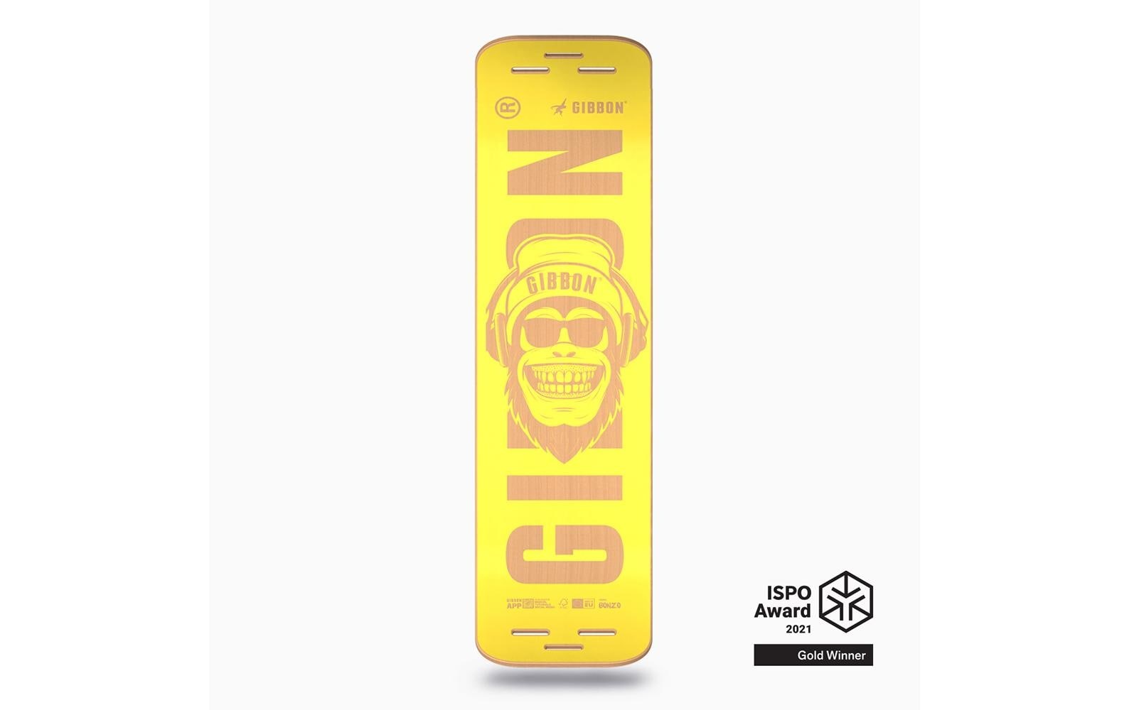Gibbon Balanceboard »Slackboard Bonzo Buchenfurnier 106 cm«