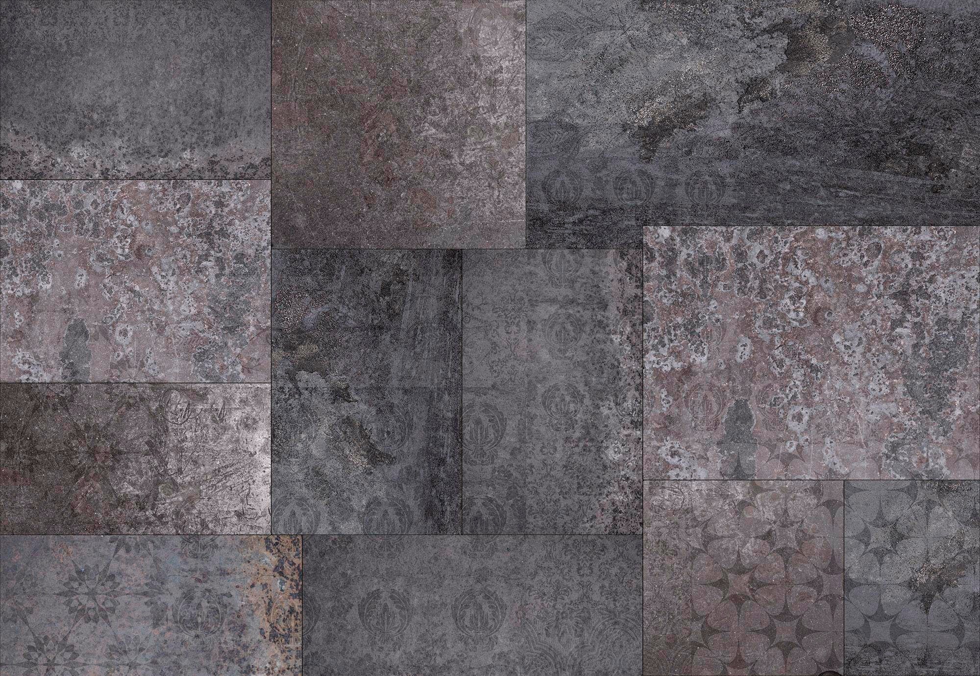 Image of Komar Vliestapete "Vlies - Ambra Nera - Grösse 368 x 248 cm" bedruckt glatt Wohnzimmer, Schlafzimmer
