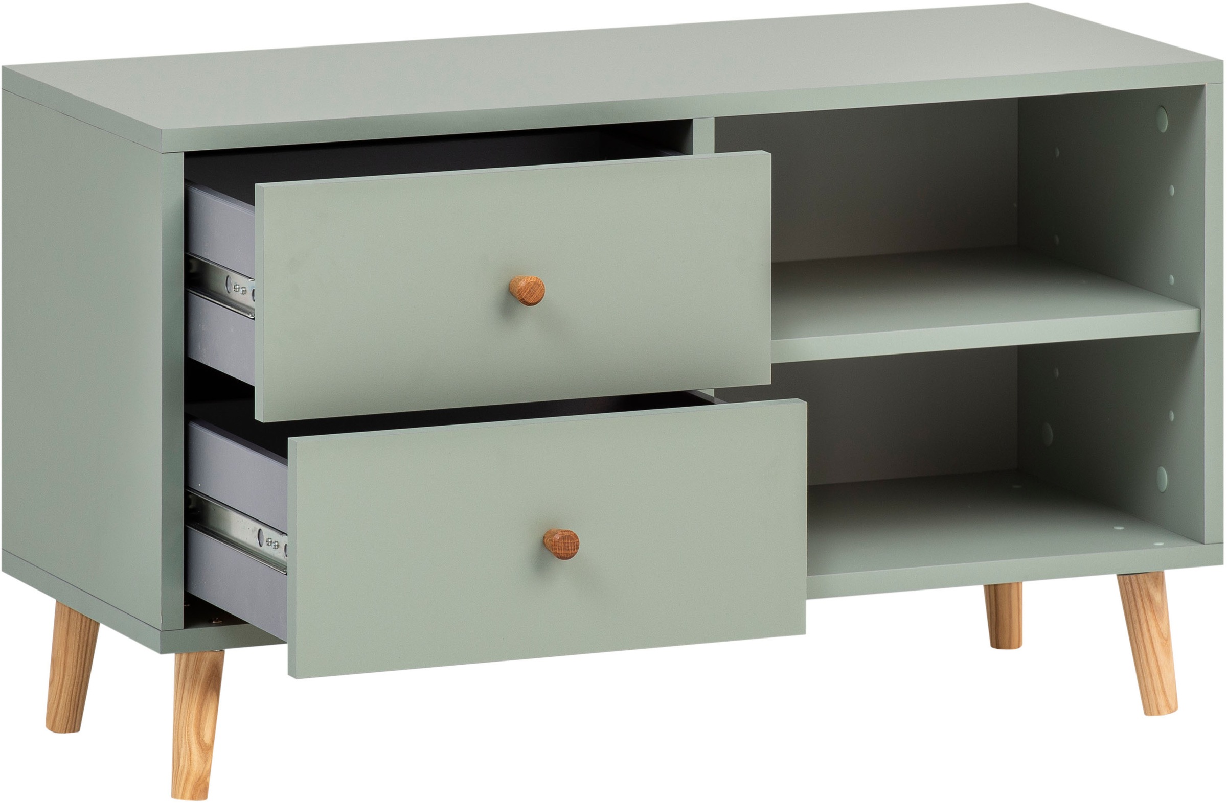 Schildmeyer Bank »Bjarne, Breite 78 cm« Griff und Möbelfüsse aus Massivholz